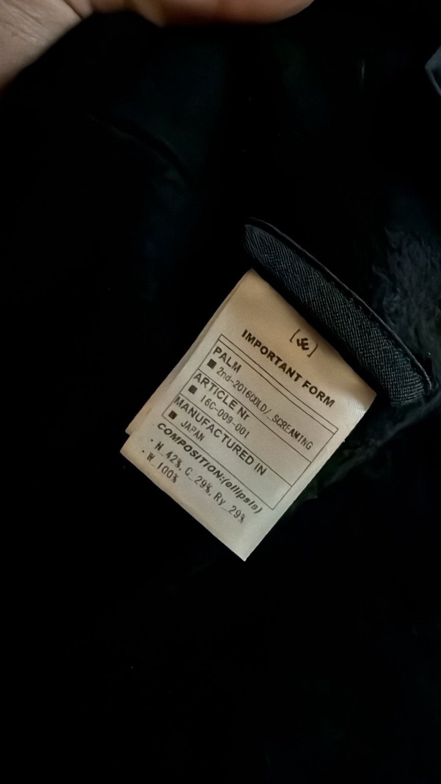 SIVA SIVA FW16 Layered Monastery Robe Black Heavy Jacket Size US M / EU 48-50 / 2 - 6 Thumbnail