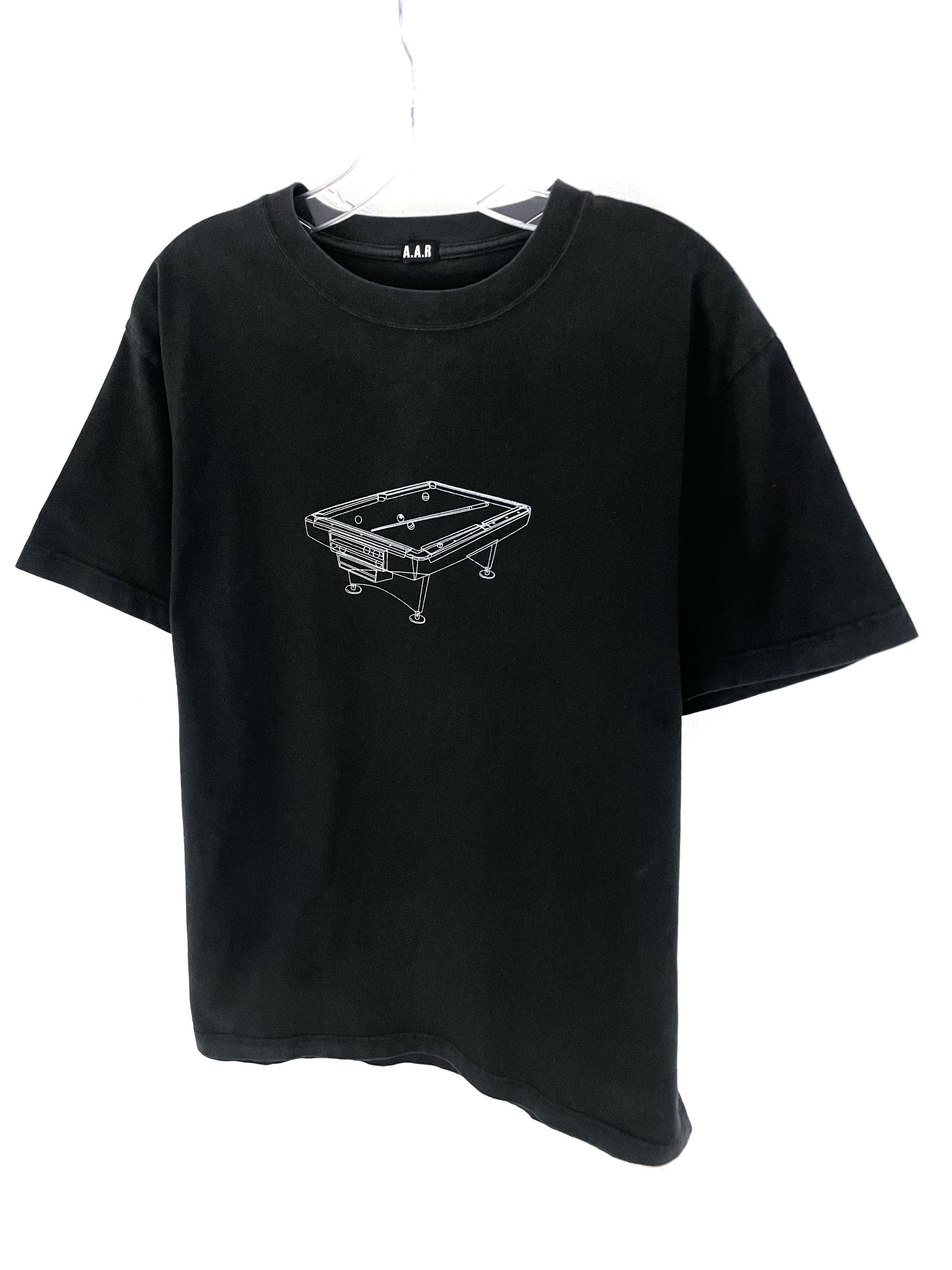 Yohji Yamamoto Against All Risks Pool Table Diagram T-Shirt Size US M / EU 48-50 / 2 - 2 Thumbnail