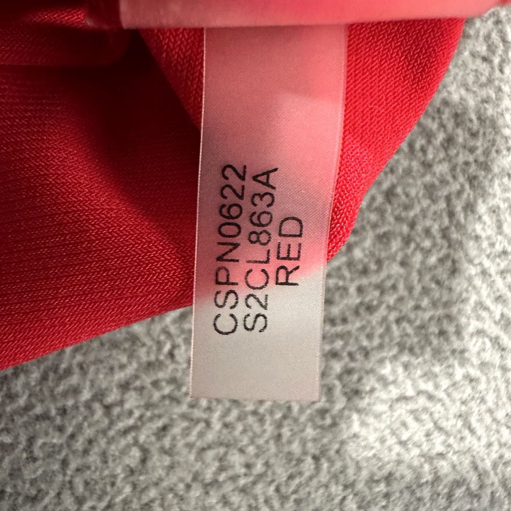 Calvin Klein Calvin Klein Ruched Tank Top Womens 2X Red Cowl Neck Sleeveless Camisole Tank Shirt Plus Size Size XXL / US 16-18 / IT 52-54 - 6 Thumbnail