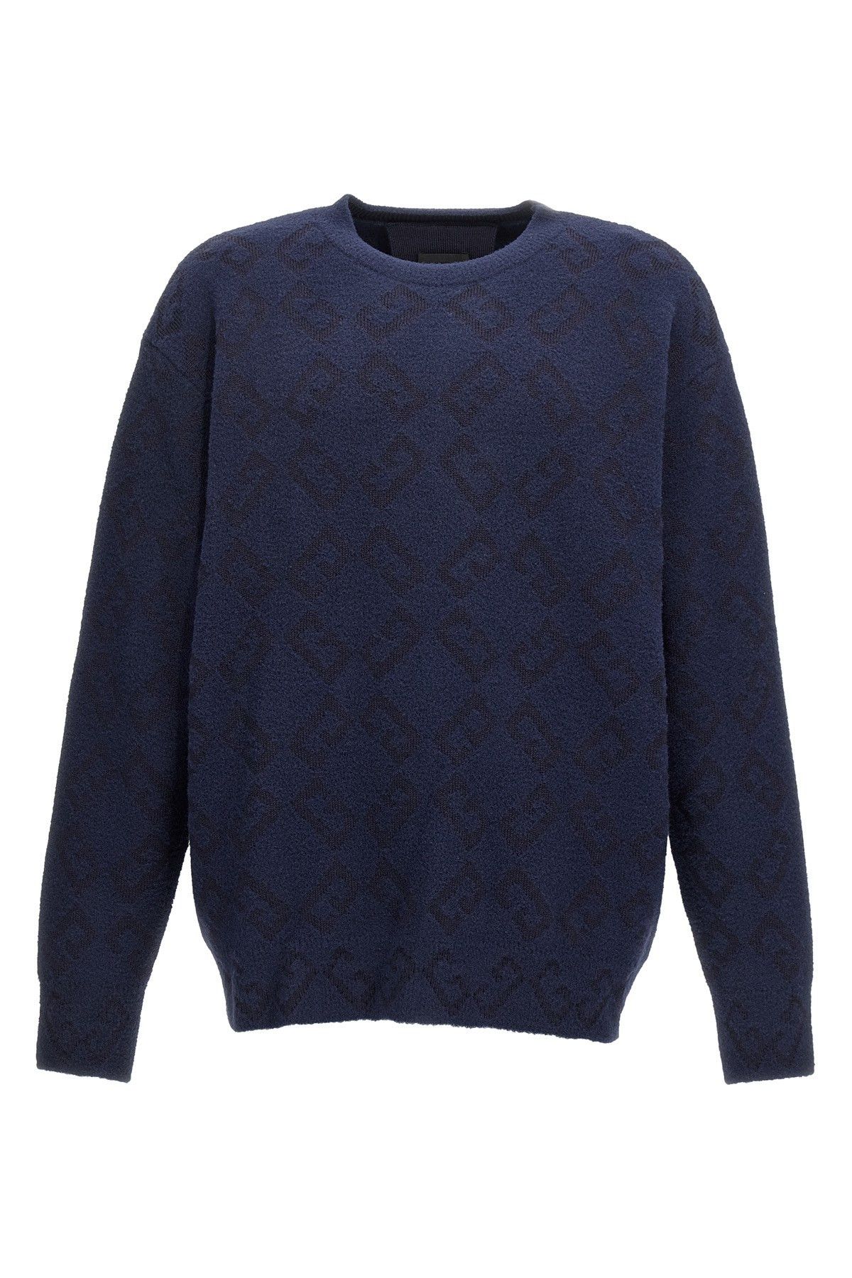 Logo embroidery sweater