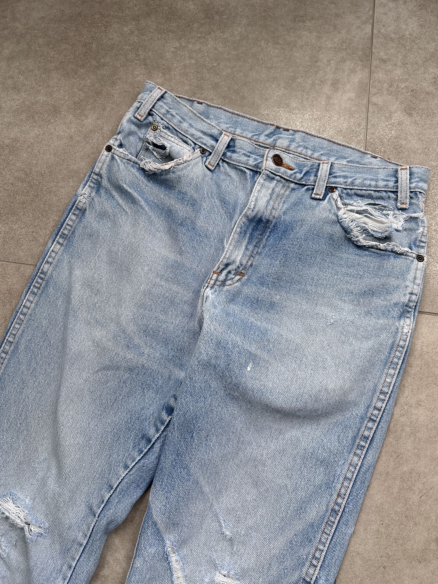 Dickies Vintage Dickies Distressed Blue Denim Pants Jeans Size US 32 / EU 48 - 6 Thumbnail