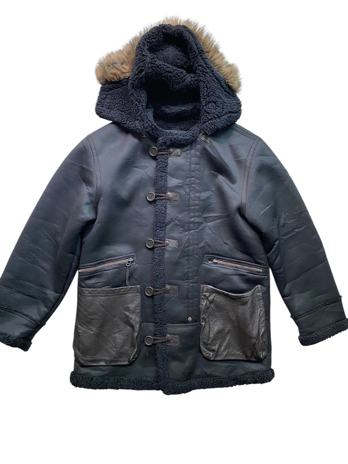 If Six Was Nine × Japanese Brand GUMU INTL US Air Force JKT Type B-7 Flight Jacket HOODIE Size US M / EU 48-50 / 2 - 7 Thumbnail
