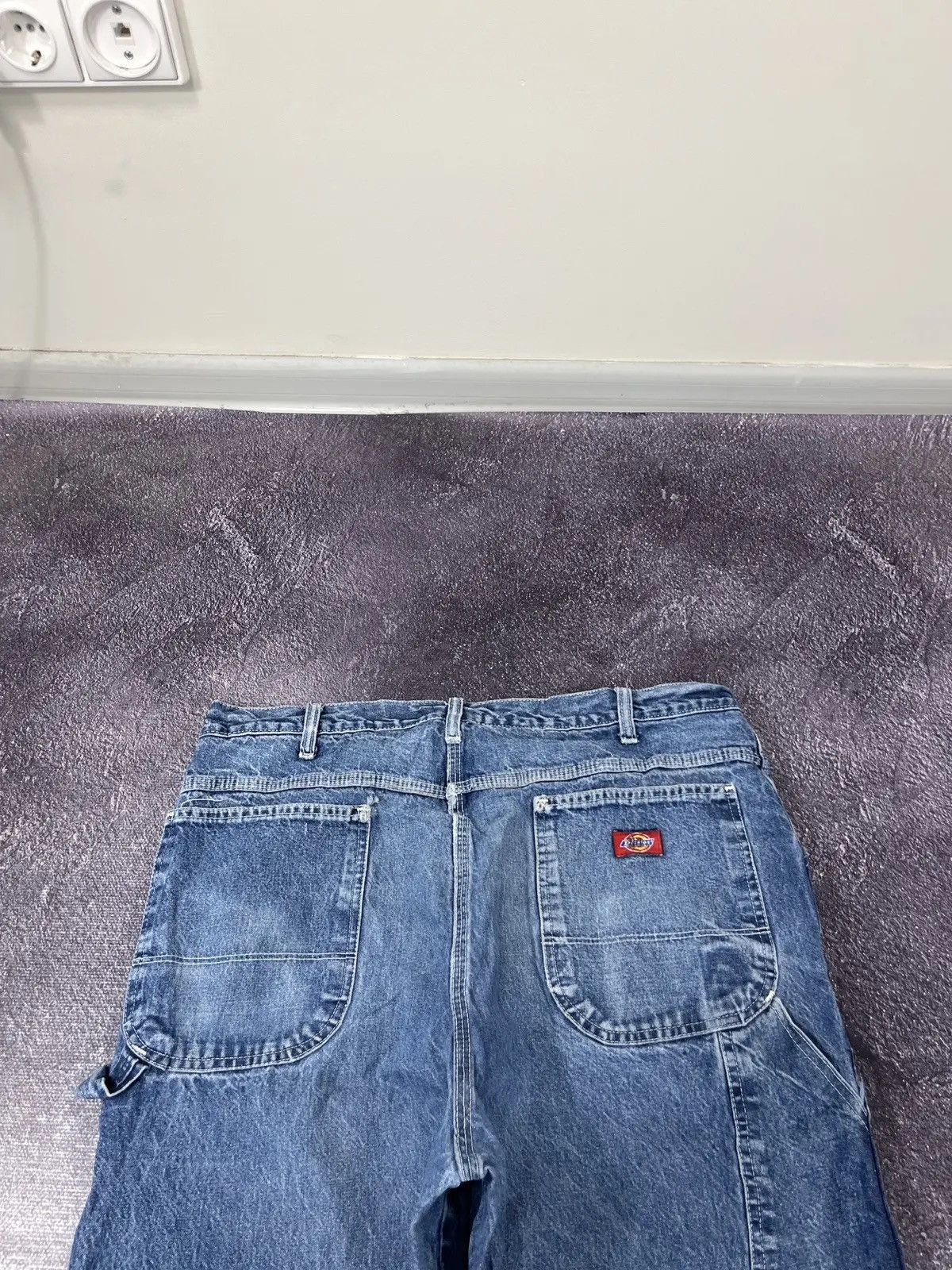 Dickies × Vintage Vintage Dickies USA Denim Faded Blue Hype Baggy Jeans Size US 38 / EU 54 - 6 Thumbnail
