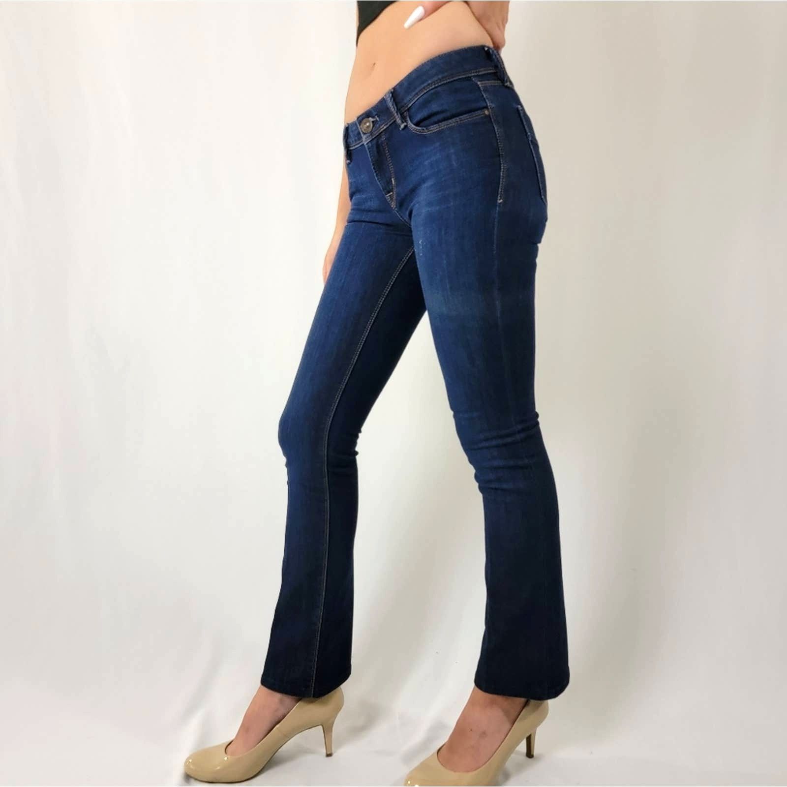 DL1961 Revolve x DL1961 Sonic Slim Bootcut Dark Wash Jeans Size 26" / US 2 / IT 38 - 7 Thumbnail