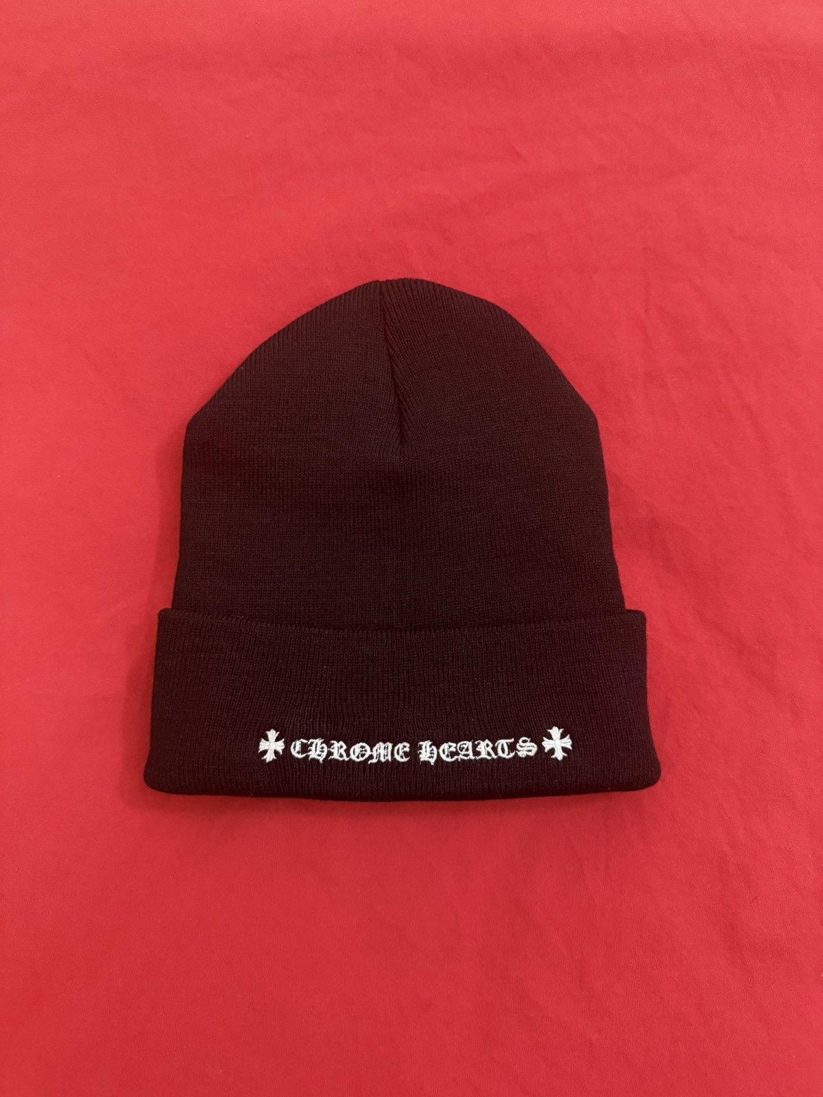 Chrome Hearts Chrome Heart Beanie Size ONE SIZE - 2 Thumbnail
