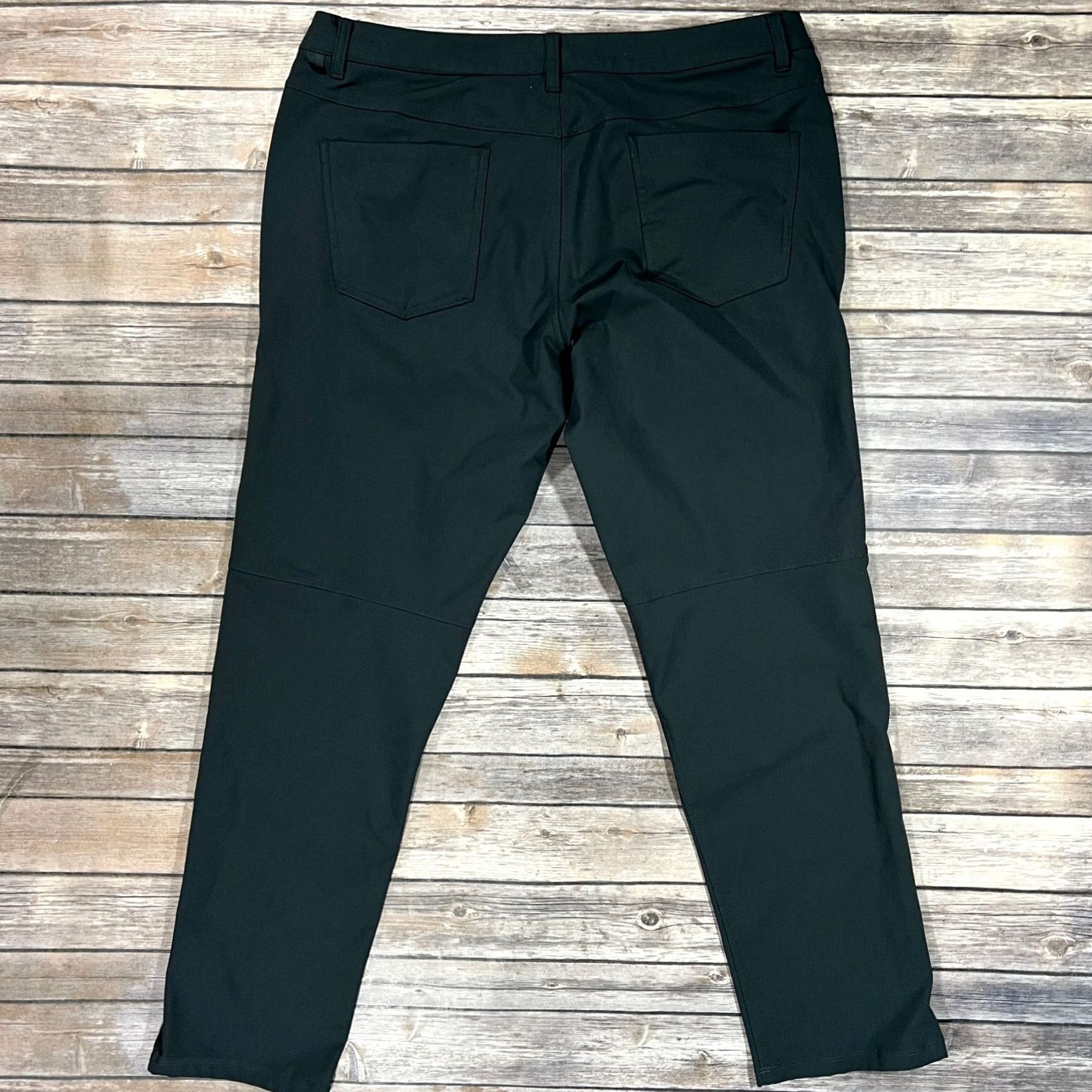 Lululemon Lululemon ABC Classic Fit Pants 36x31 Grey Warpstreme Performance Chino Mens Size US 36 / EU 52 - 2 Thumbnail