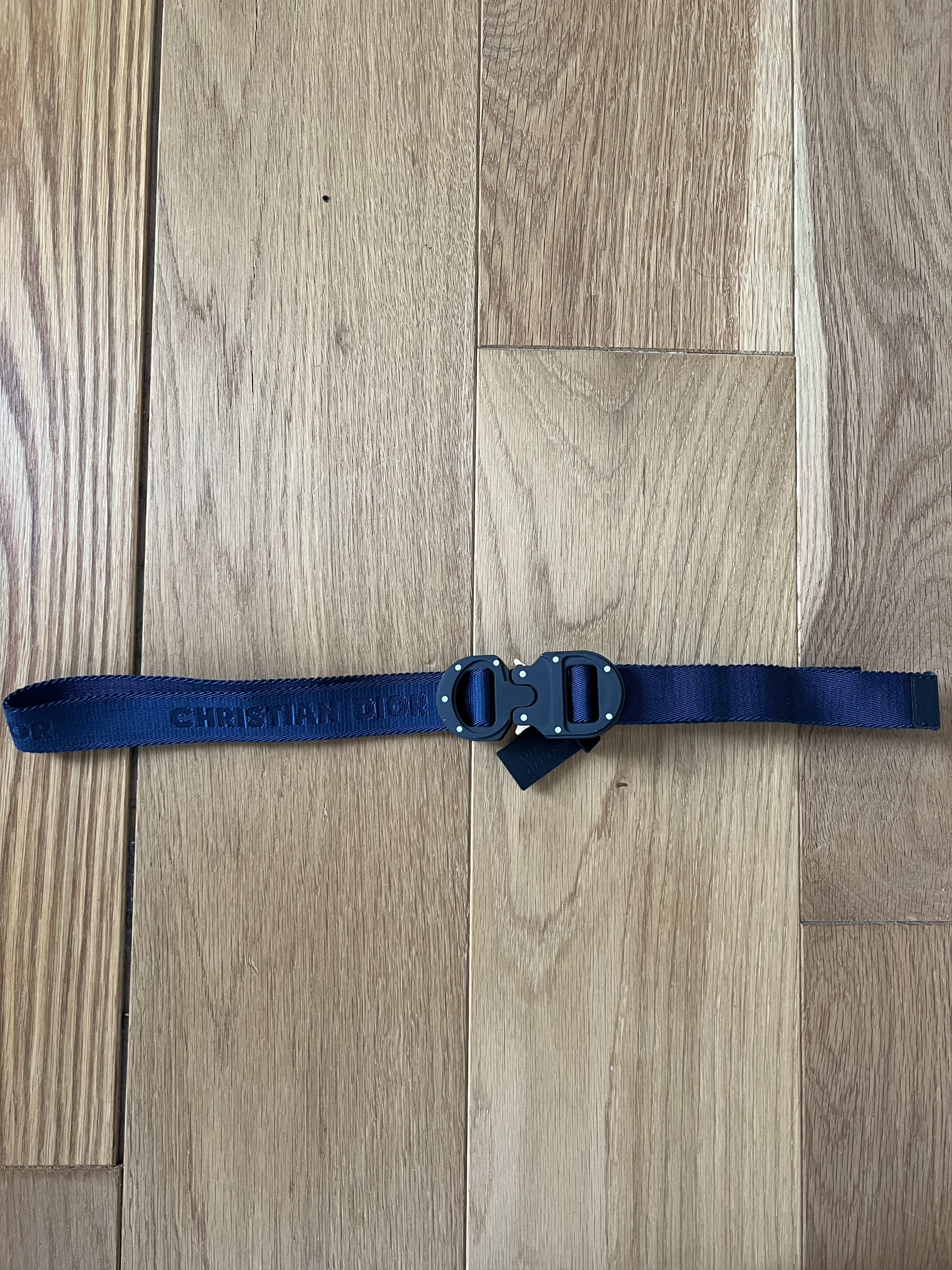 Dior Dior Homme PF19/Hajime Sorayama Gabardine Rollercoaster Belt Size 34 - 1 Thumbnail