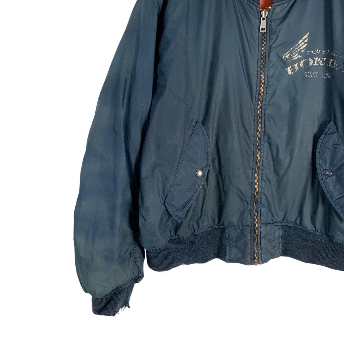 Japanese Brand Phantom Military Honda USAF MA-1 Flying Jacket Size US L / EU 52-54 / 3 - 2 Thumbnail