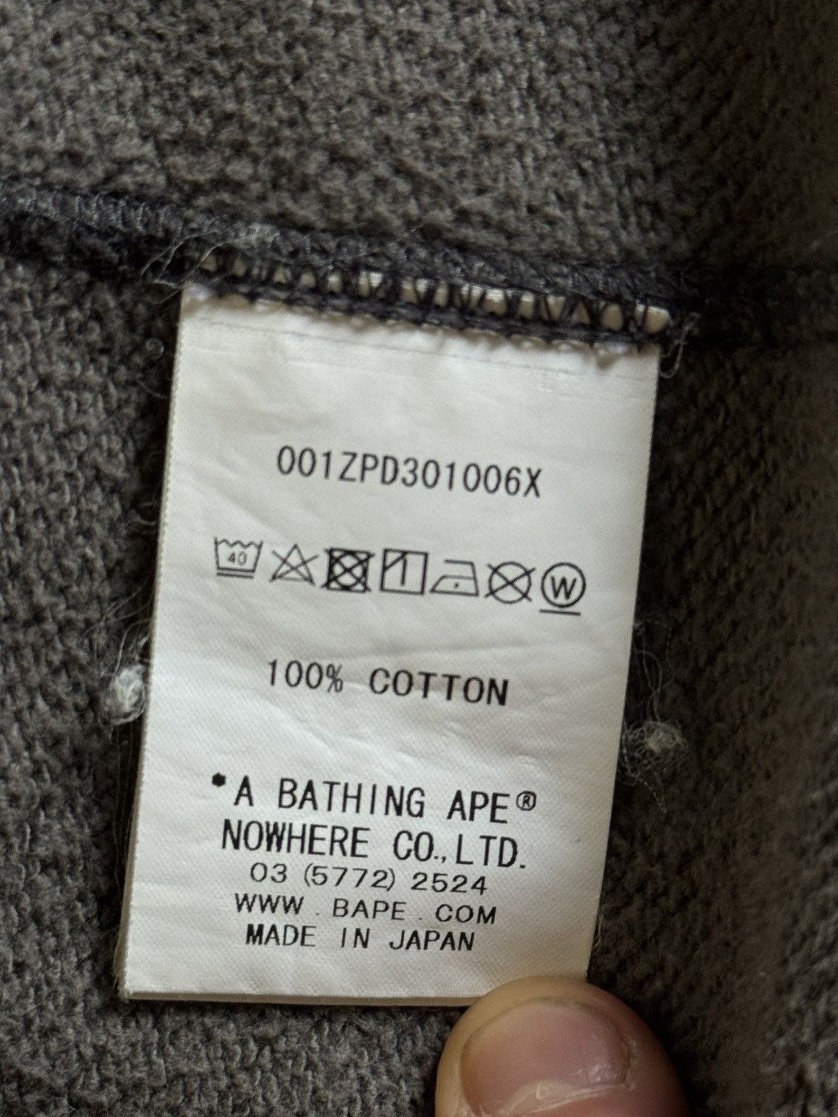 Bape Bape txt shark hoodie Size US L / EU 52-54 / 3 - 8 Thumbnail