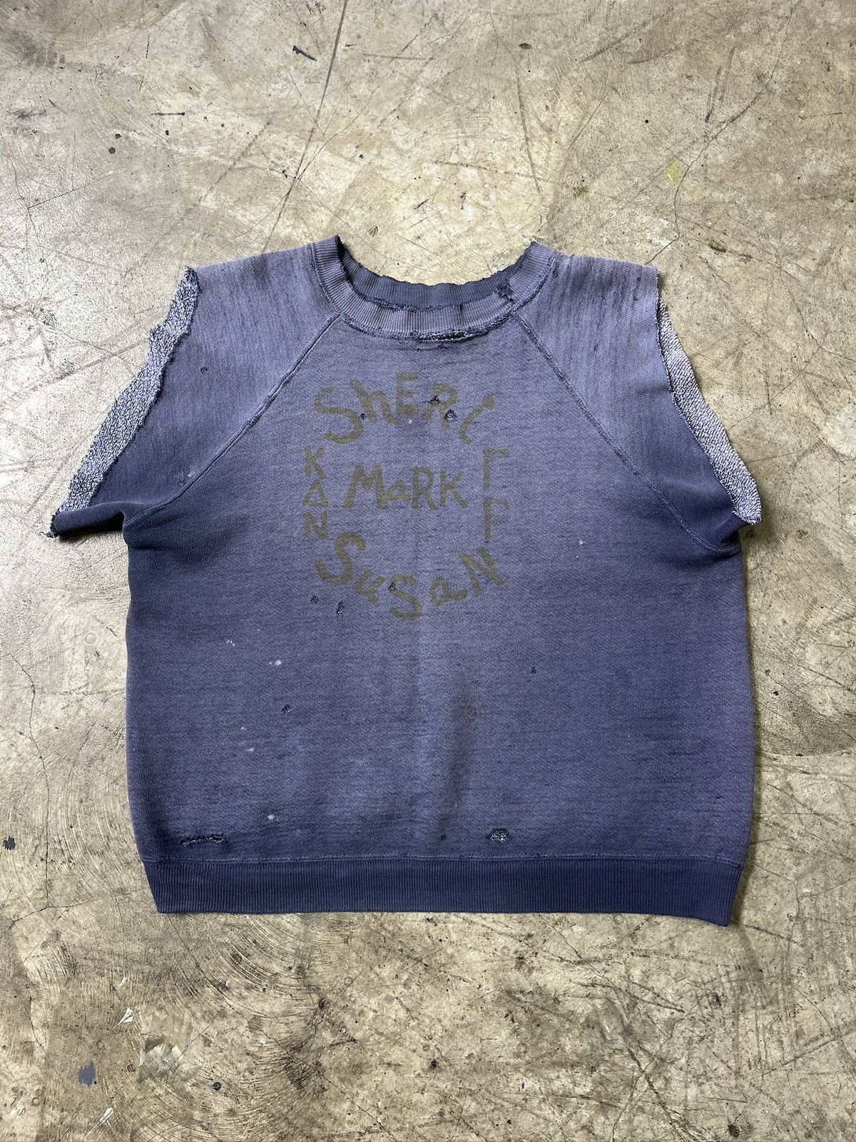 Other Vintage 1960s Sun Faded Sweatshirt (unisex) Size US S / EU 44-46 / 1 - 2 Thumbnail
