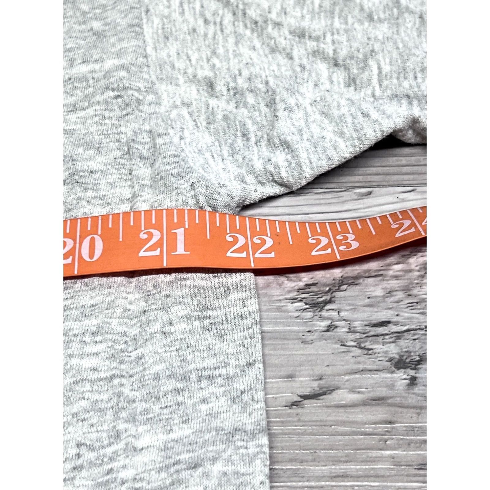 Vintage VINTAGE 80s 90s Blank Pocket Tee Heather Gray XL USA Single Stitch Selvedge Size US XL / EU 56 / 4 - 6 Thumbnail