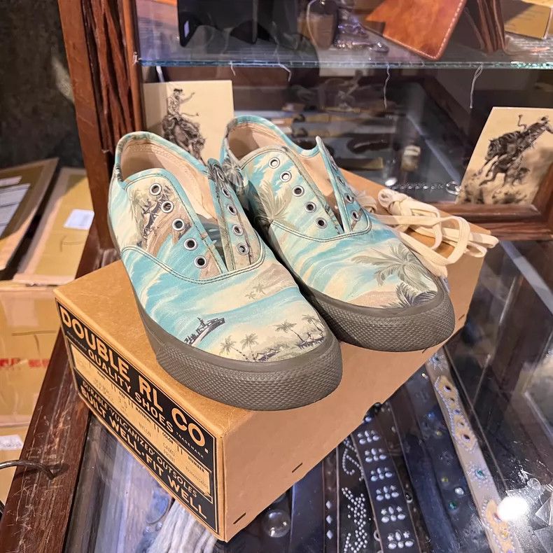RRL Ralph Lauren RRL Double RL Hawaiian Casual Shoes - dmc Size US 9 / EU 42 - 1 Thumbnail