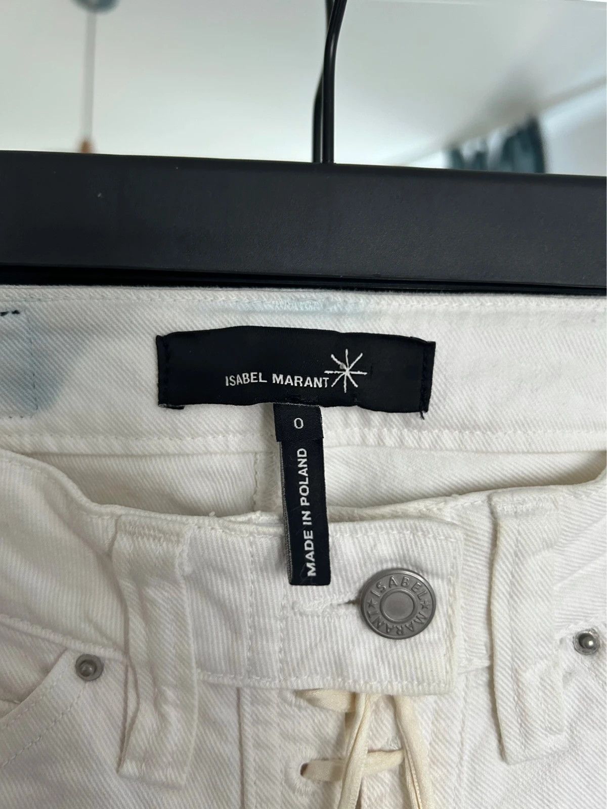Isabel Marant Isabel Marant White Slim Pants Size 25" / US 0 / IT 36 - 8 Thumbnail
