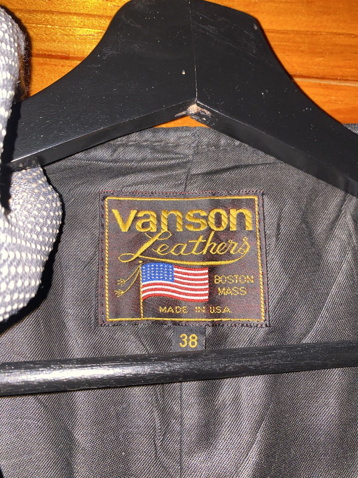 Vanson Leathers Vanson Leathers Black Leather Vest – Made in USA - Classic Size US S / EU 44-46 / 1 - 12 Thumbnail