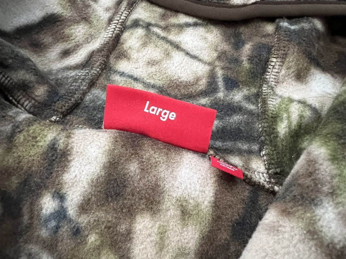 Supreme Supreme Polartec Face Mask Hooded Sweatshirt Realtree Camo Size US L / EU 52-54 / 3 - 7 Thumbnail