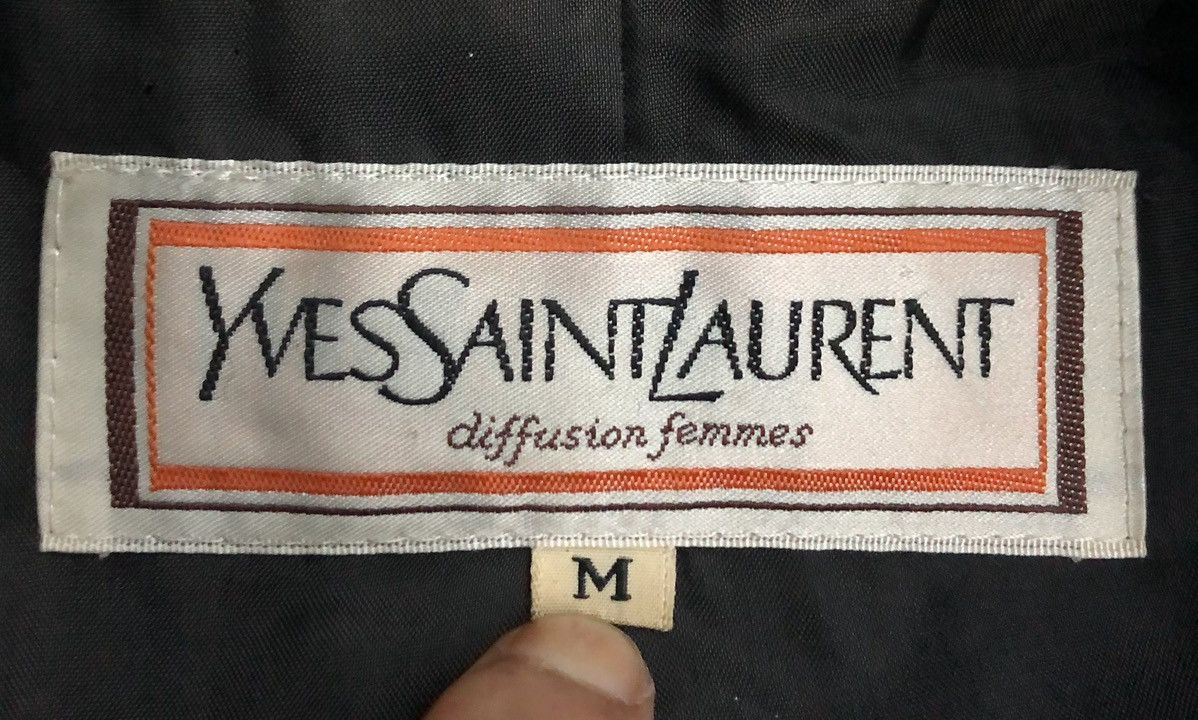 Yves Saint Laurent Yves Saint Lauren Diffusion Femmes Blazer Size M / US 6-8 / IT 42-44 - 8 Thumbnail