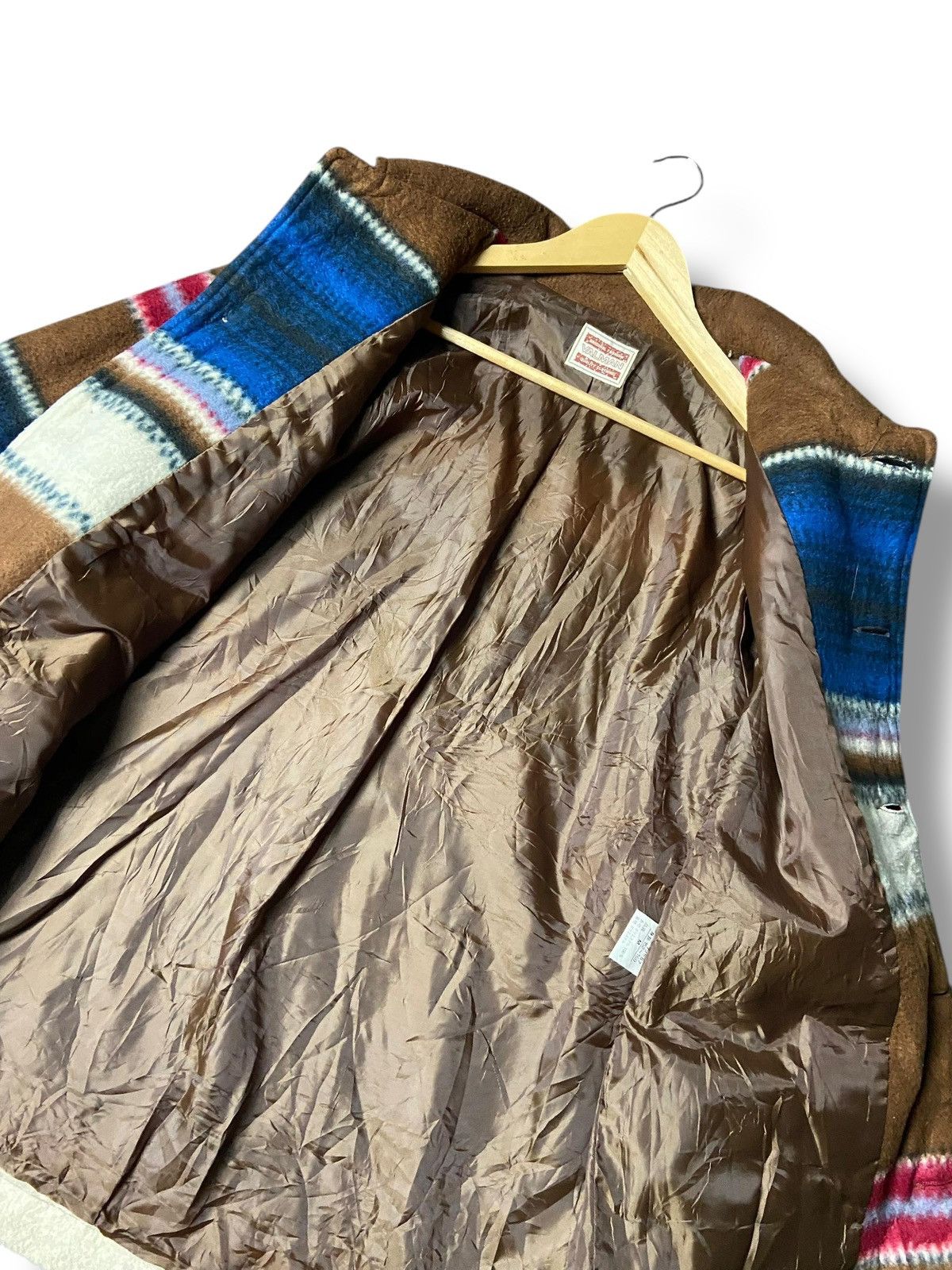 Japanese Brand Valman Navajo Native Pattern Wool Jacket (159) Size US M / EU 48-50 / 2 - 2 Thumbnail