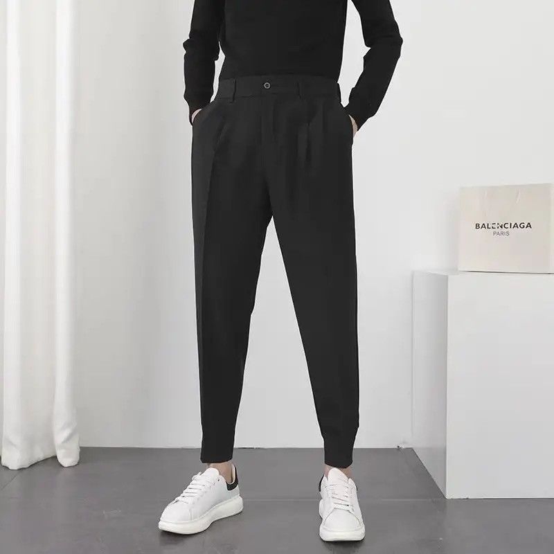 Japanese Brand × Vintage Casual Pants Elastic Waist Trousers Streetwear Size US 32 / EU 48 - 1 Thumbnail