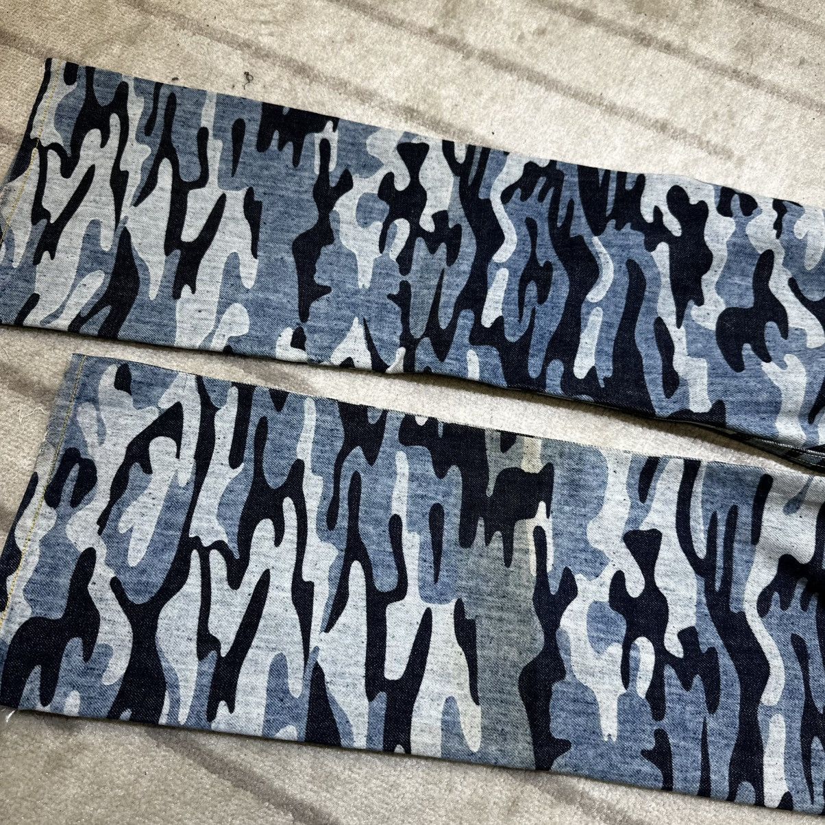Hysteric Glamour 90s Ozone Community Hysteric Glamour Camo Denim Jeans Size 24" / US 00 / IT 34 - 13 Thumbnail