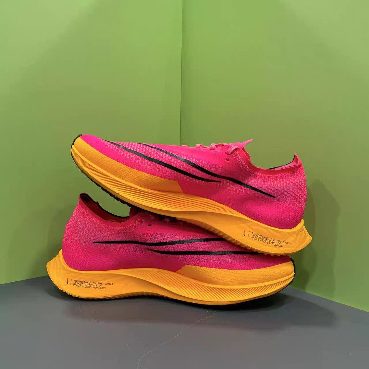 Nike NIKE ZoomX StreakFly Pink & Yellow K15 Size US 10 / EU 43 - 5 Thumbnail