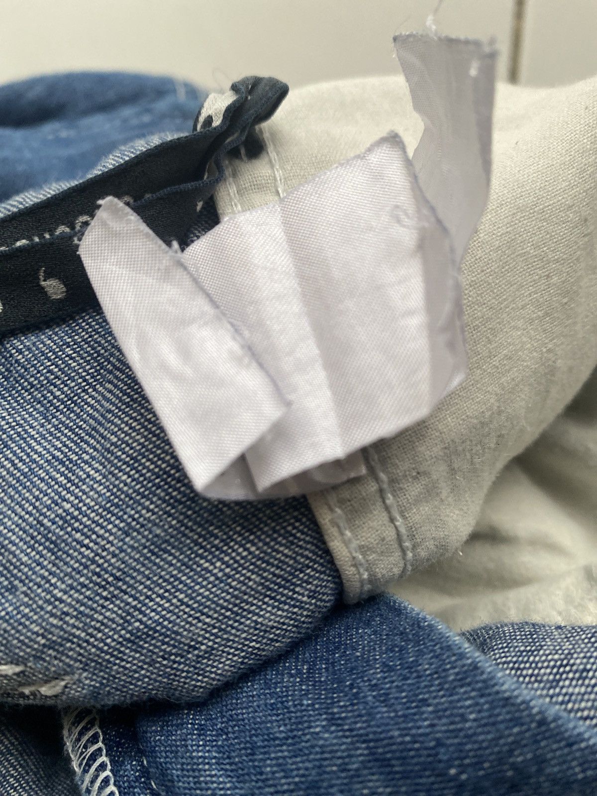 Issey Miyake × Tete Homme × mercibeaucoup Tete Homme Issey miyake jeans Mercibeaucoup Size US 32 / EU 48 - 4 Thumbnail