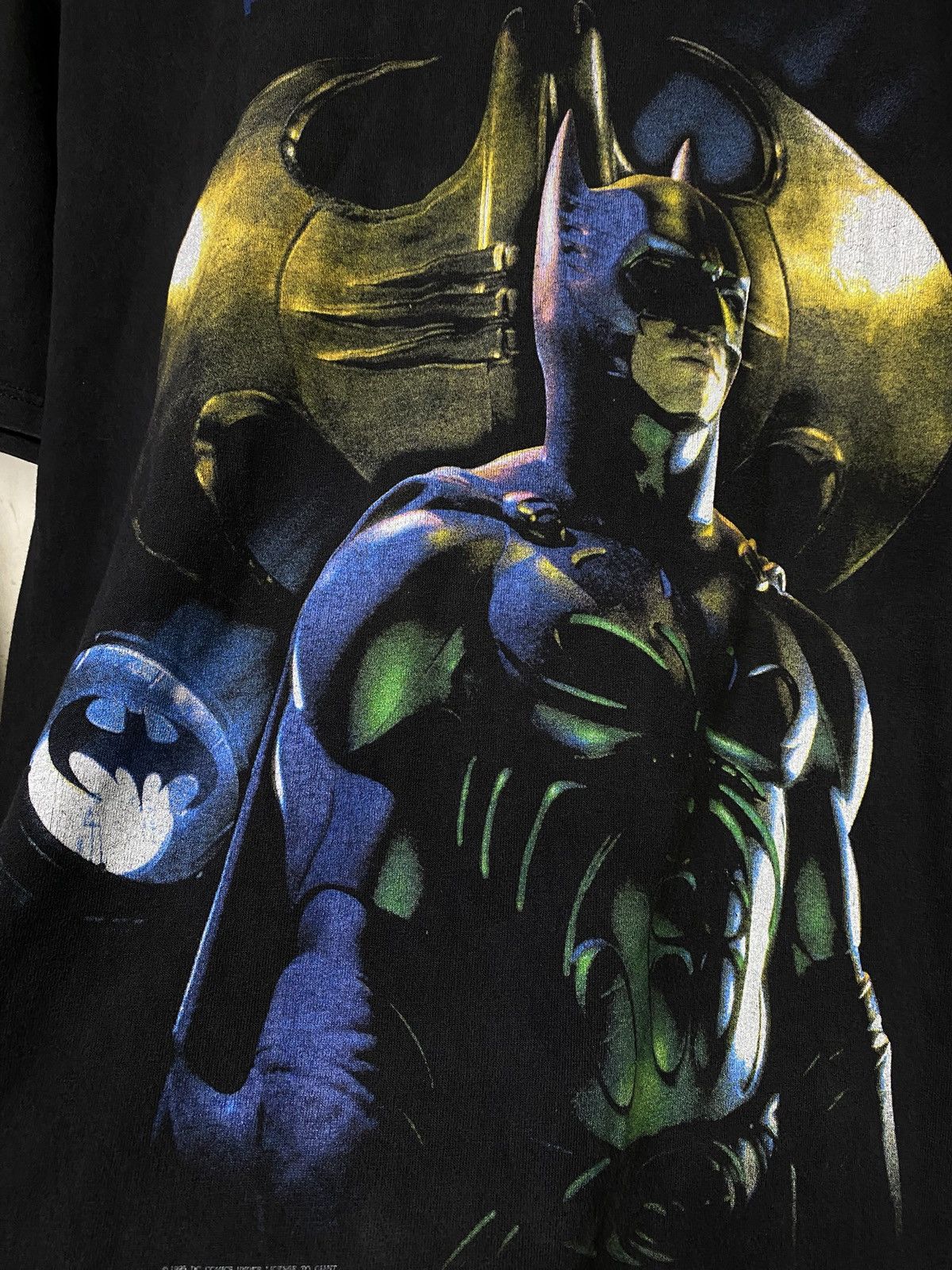 Vintage Vintage 90’s Batman Forever Movie T-Shirt DC Comics Medium Size US M / EU 48-50 / 2 - 5 Thumbnail