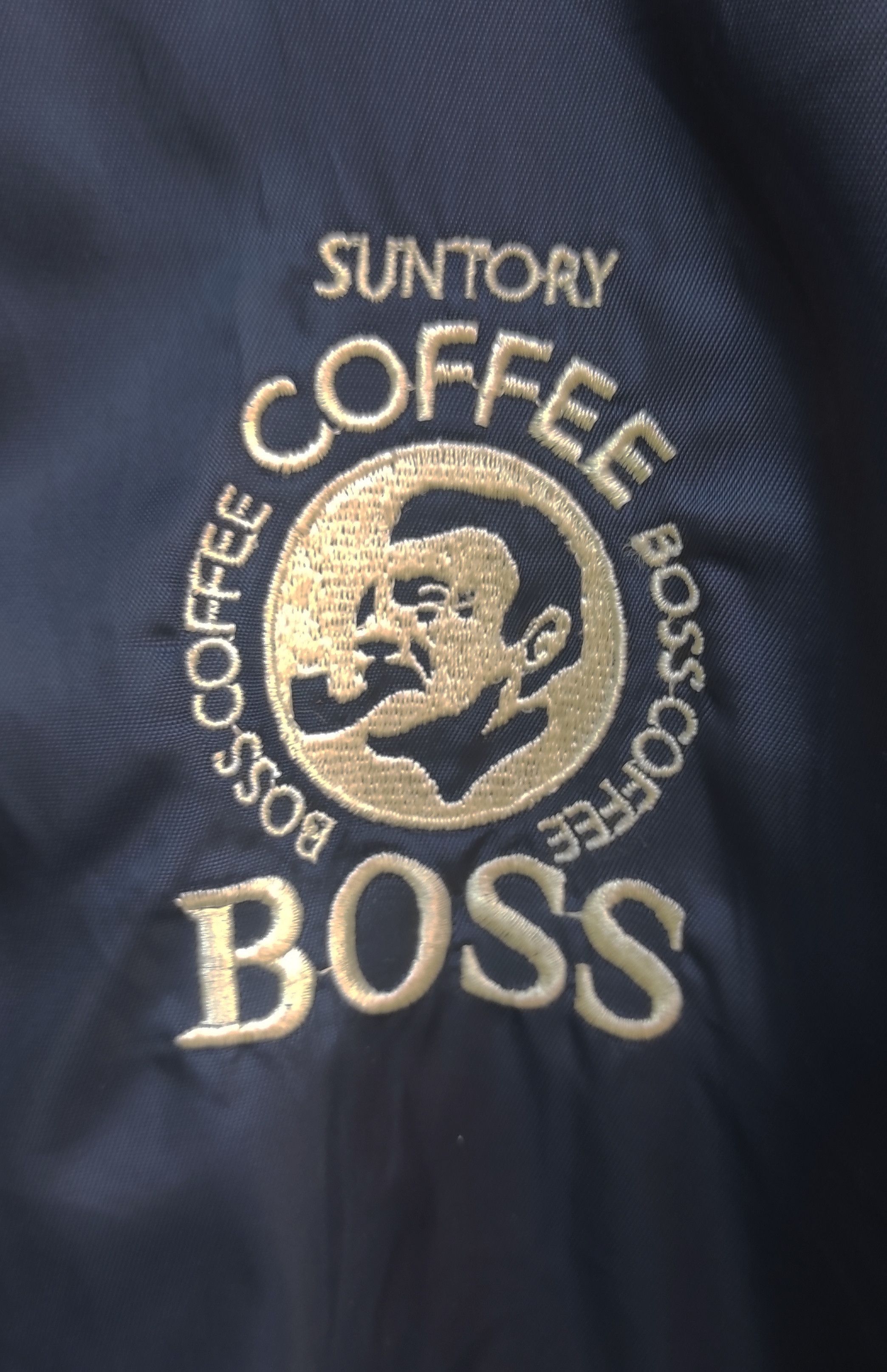 Japanese Brand Reversible Suntory Coffee Boss MA-1 Bomber Jacket Size US M / EU 48-50 / 2 - 3 Thumbnail