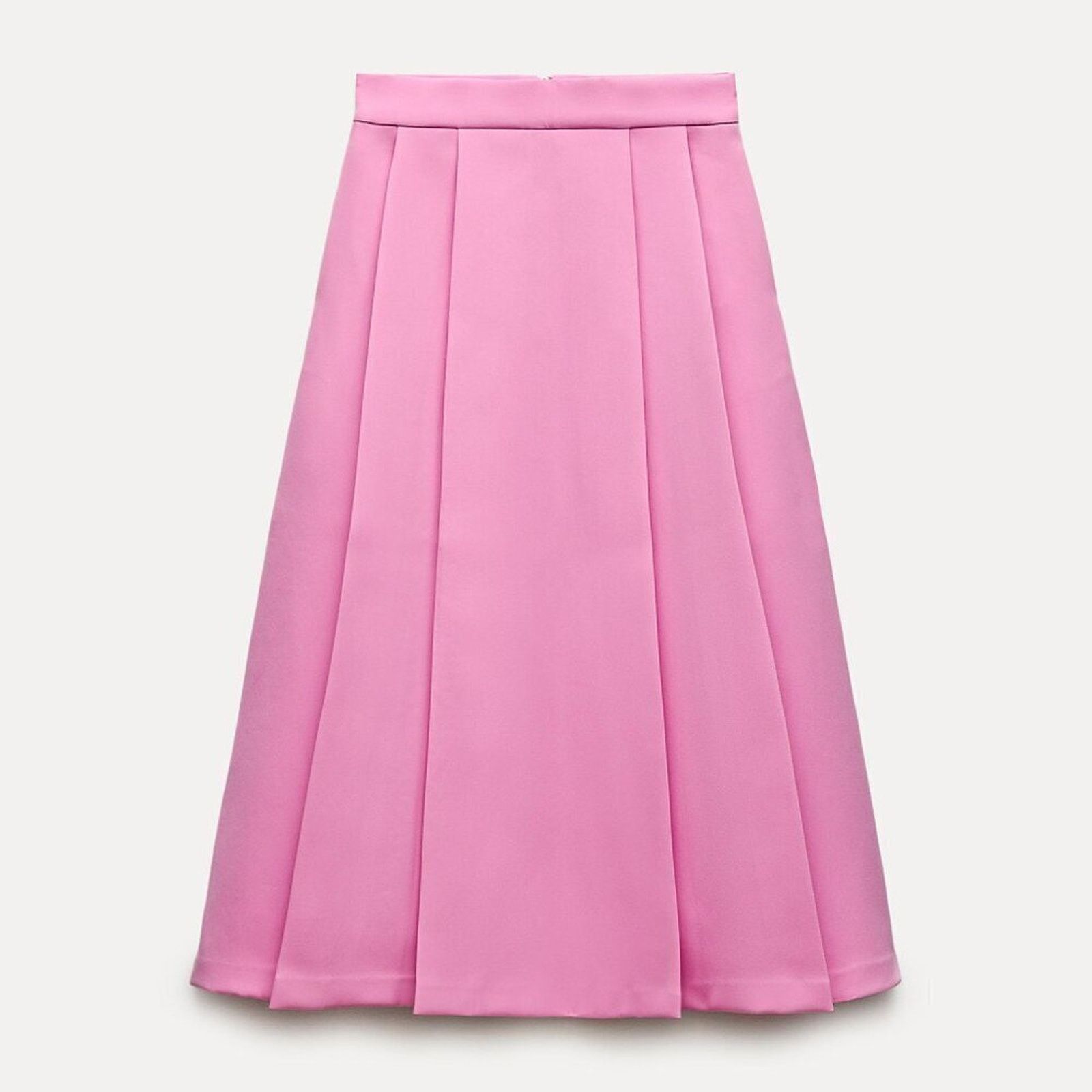 Zara ZARA A-Line Midi Skirt NWT LAST ONE!!! Size 29" - 20 Thumbnail