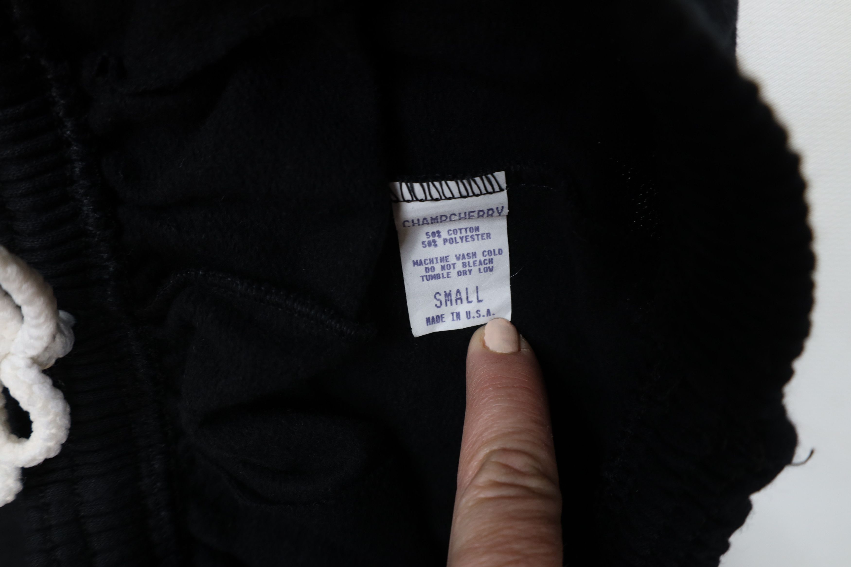 Vintage Vintage 90s Streetwear Blank Sweatpants Shorts Black USA Size US 30 / EU 46 - 8 Thumbnail