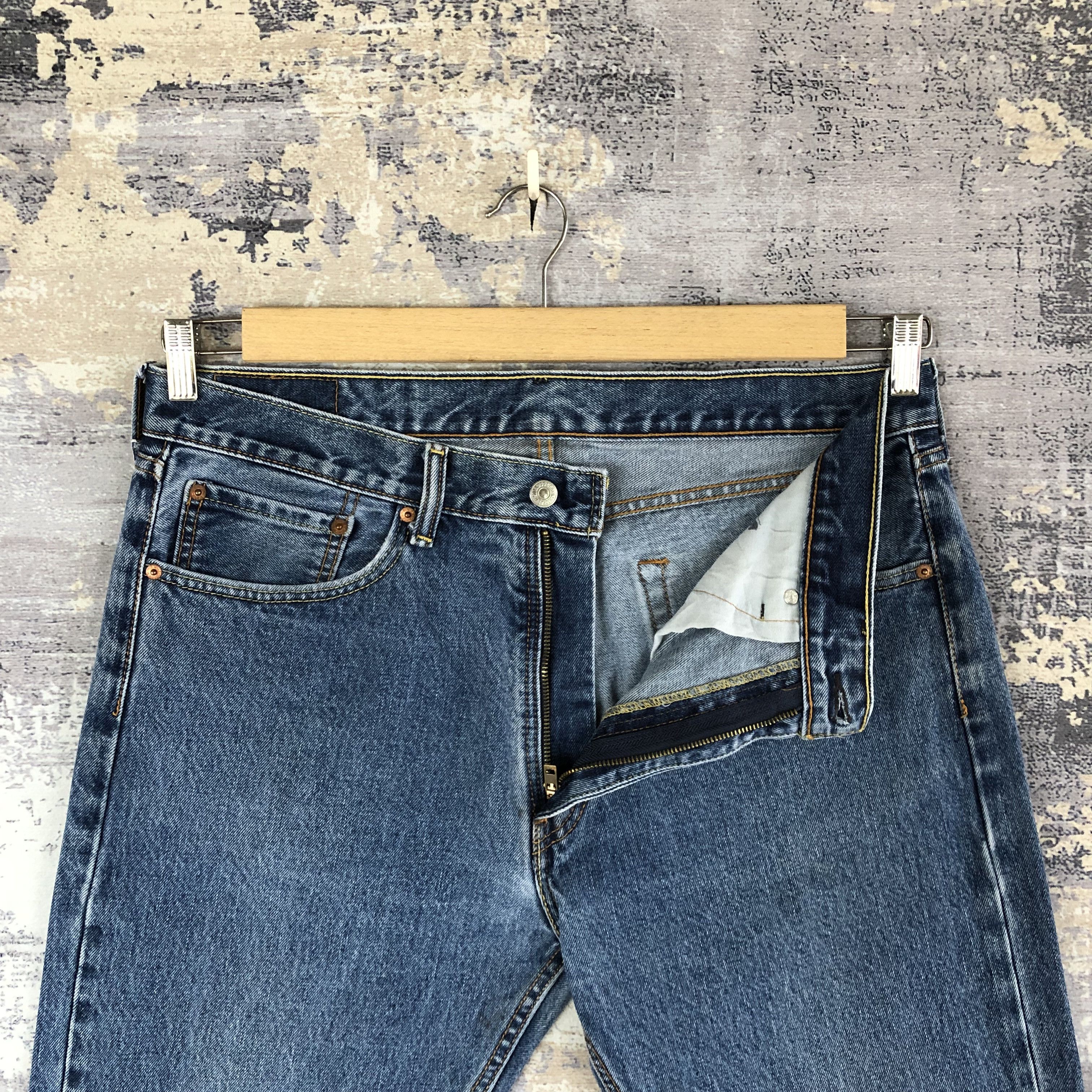 Levi's Vintage 90's Levis 505 Faded Jeans Levi's Stone Wash Denim Size US 36 / EU 52 - 6 Thumbnail