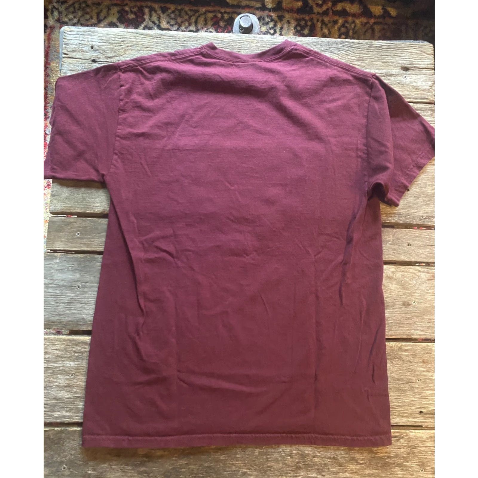 Gildan Gildan Mens Medium Whitehall New York Jr Rifles Target Shooting AK T-Shirt Maroon M Size US M / EU 48-50 / 2 - 2 Thumbnail