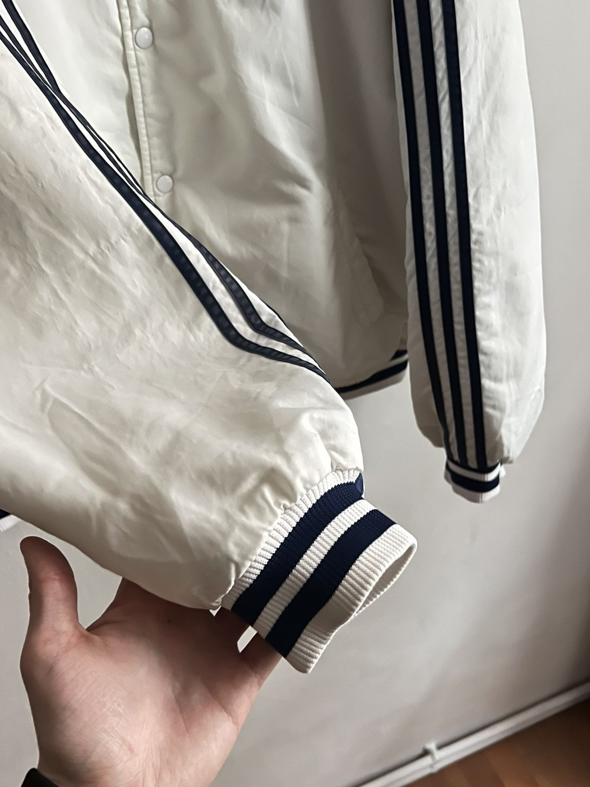 Adidas Vintage Adidas Yankees Bomber Jacket Size US XL / EU 56 / 4 - 4 Thumbnail