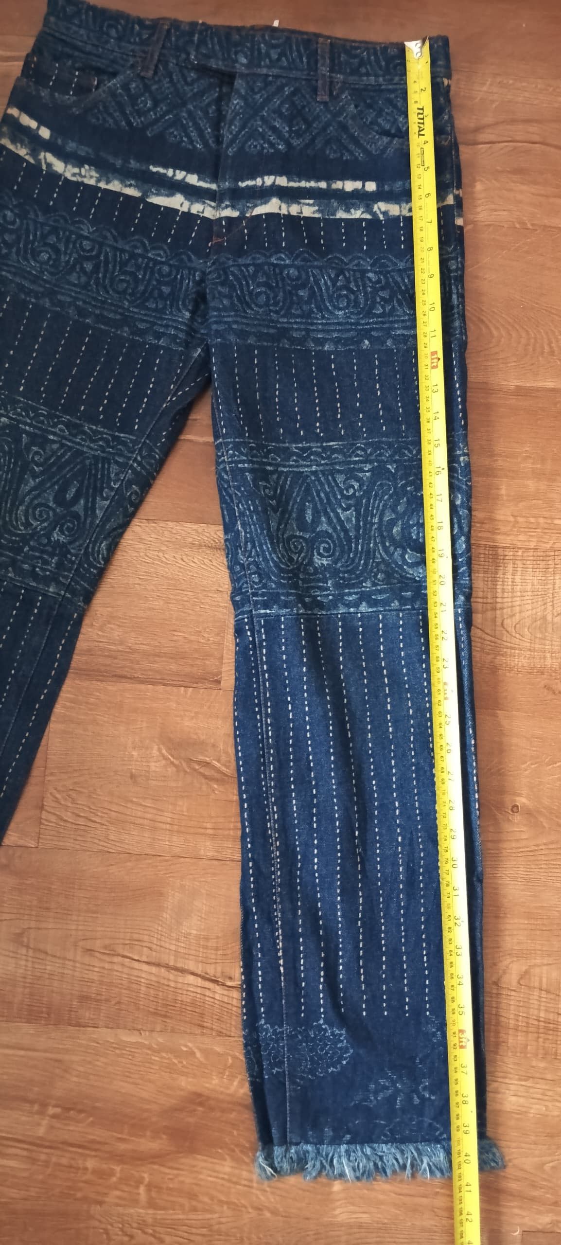 Jean Paul Gaultier Jean Paul Gaultier Tribal Jeans Size US 31 - 11 Thumbnail