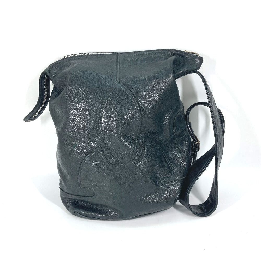 Chrome Hearts Chrome Hearts Briefcase Bs Flare Shawl Shoulder Bag Leather Men Black Size ONE SIZE - 1 Thumbnail