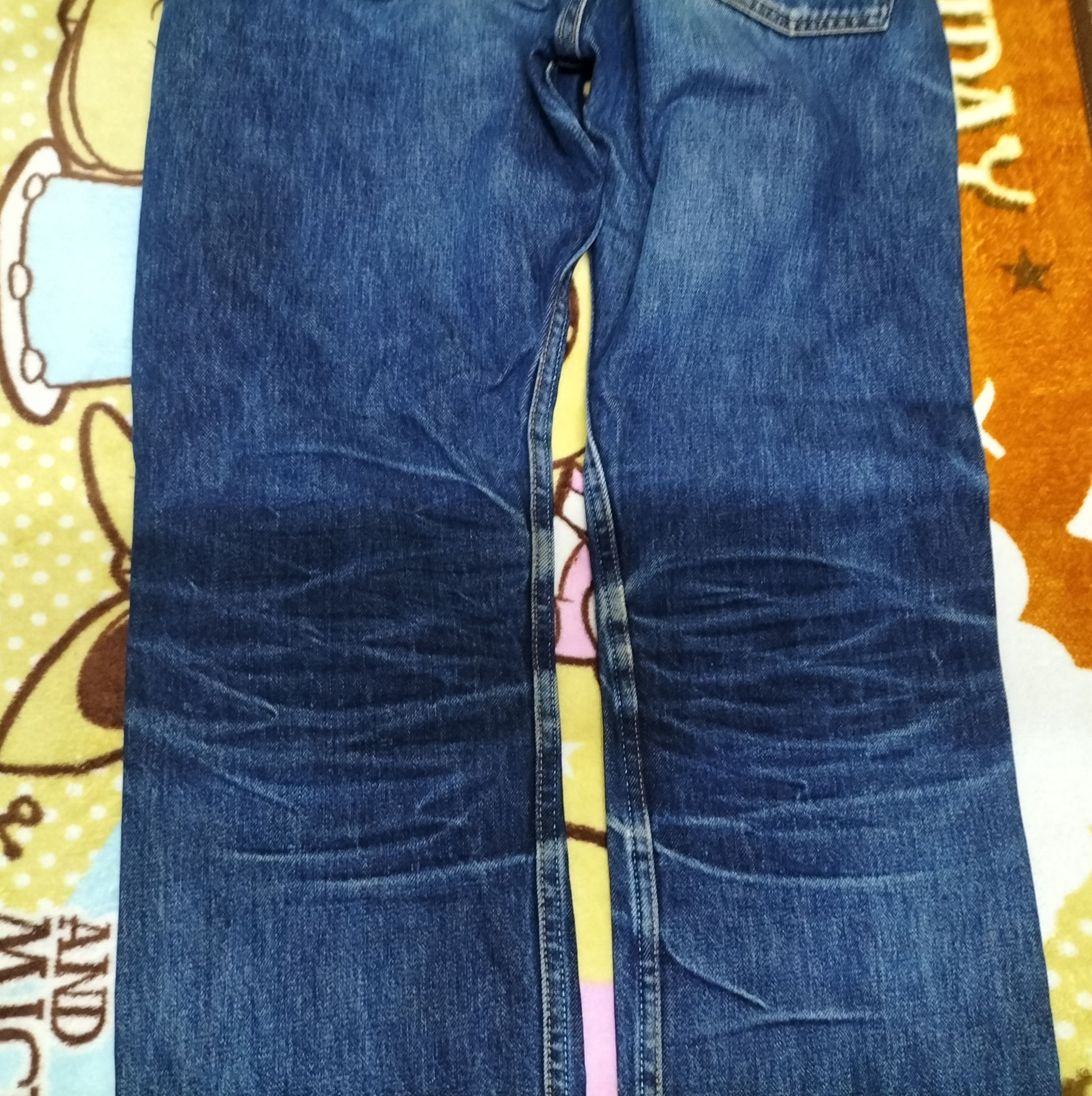 Levi's Vintage Clothing Vintage Levis 501xx natural fade distressed jeans Size US 29 - 11 Thumbnail