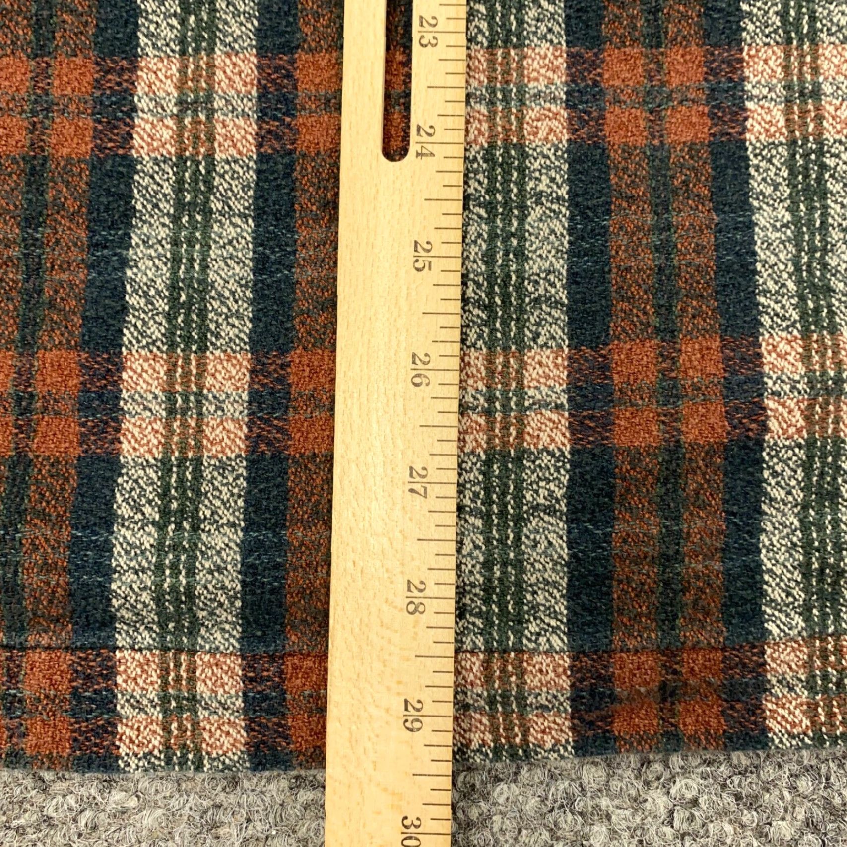 Vintage Alaska Womens Shirt XL Brown Plaid Button-Up 3/4 Sleeve Casual Shirt Top Size XL / US 12-14 / IT 48-50 - 6 Thumbnail