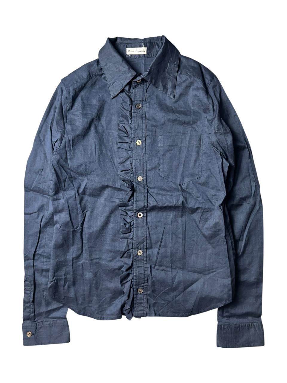 Final Home 1990s Kosuke Tsumura Detachable Ruffle Shirt Size S / US 4 / IT 40 - 1 Thumbnail