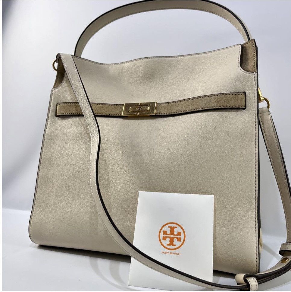 Tory Burch Tory Burch Lee Radziwill Double Bag Black Size ONE SIZE - 1 Thumbnail