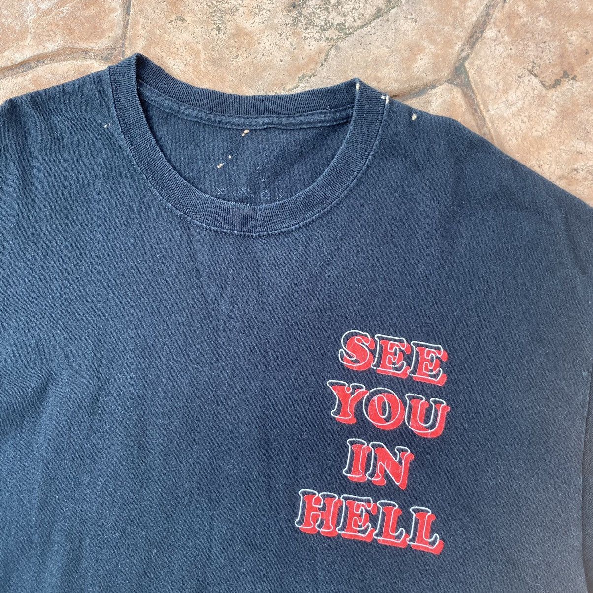 Other Faded See You In Hell Streetwear ERD GRUNGE Tee Size US L / EU 52-54 / 3 - 4 Thumbnail