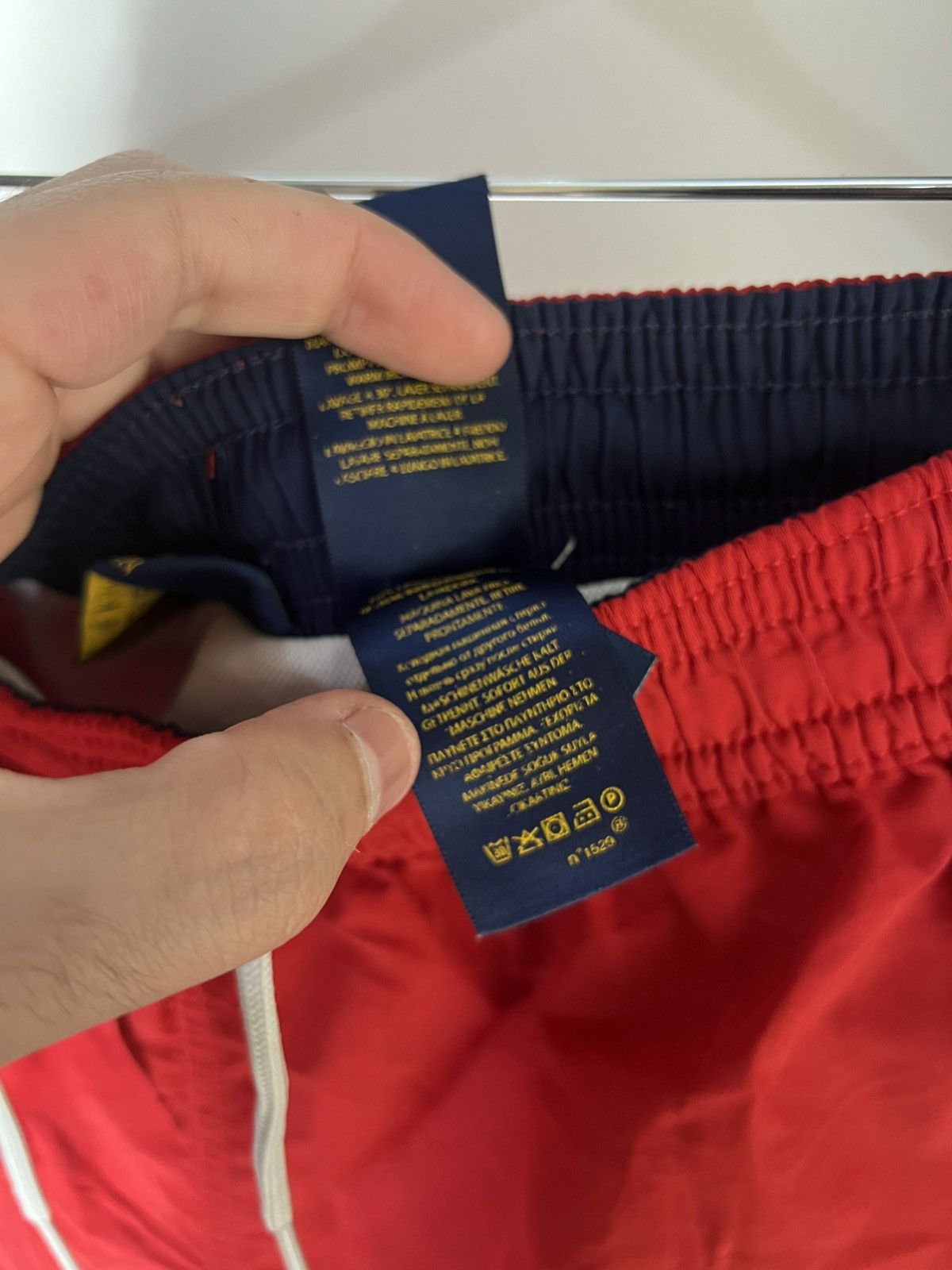 Polo Ralph Lauren × Vintage VERY RARE POLO RALPH LAUREN NYLON DESIGNER SHORTS Y2K 90s Size US 34 / EU 50 - 9 Thumbnail