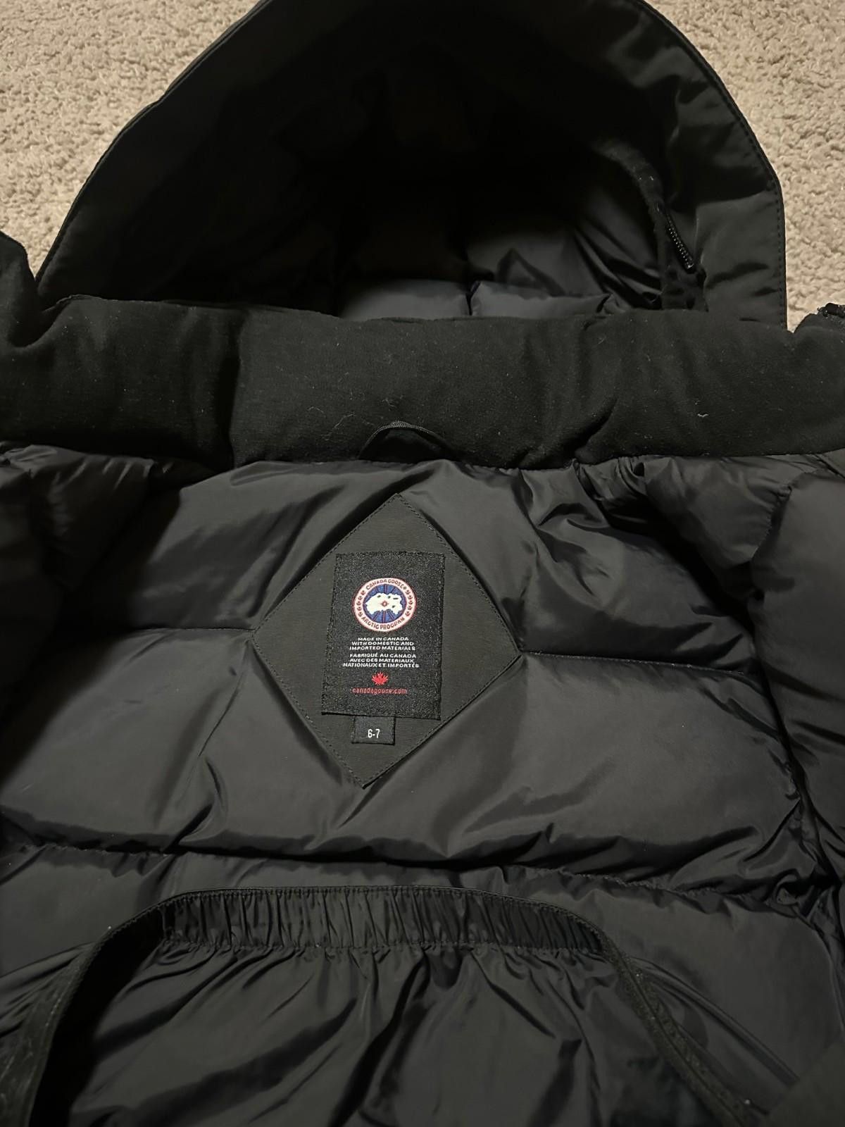 Canada Goose CANADA GOOSE KIDS Black LYNX PARKA - Age 6/7 Y Size US XXS / EU 40 - 8 Thumbnail