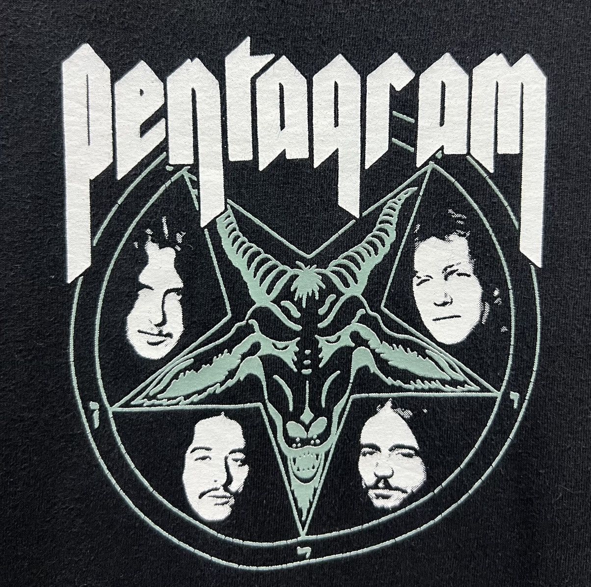 Band Tees VINTAGE BAND PENTAGRAM SHIRT Size US XL / EU 56 / 4 - 3 Thumbnail