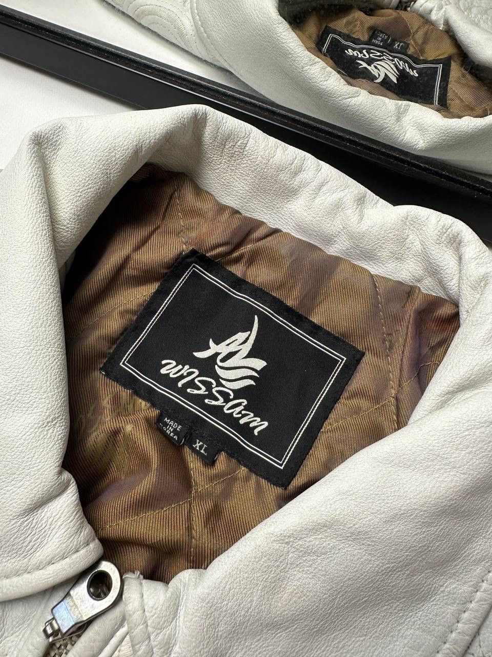 Al Wissam 🔥90s Rare Al Wissam Hand Made Korea Leather Jacket Size US XL / EU 56 / 4 - 7 Thumbnail