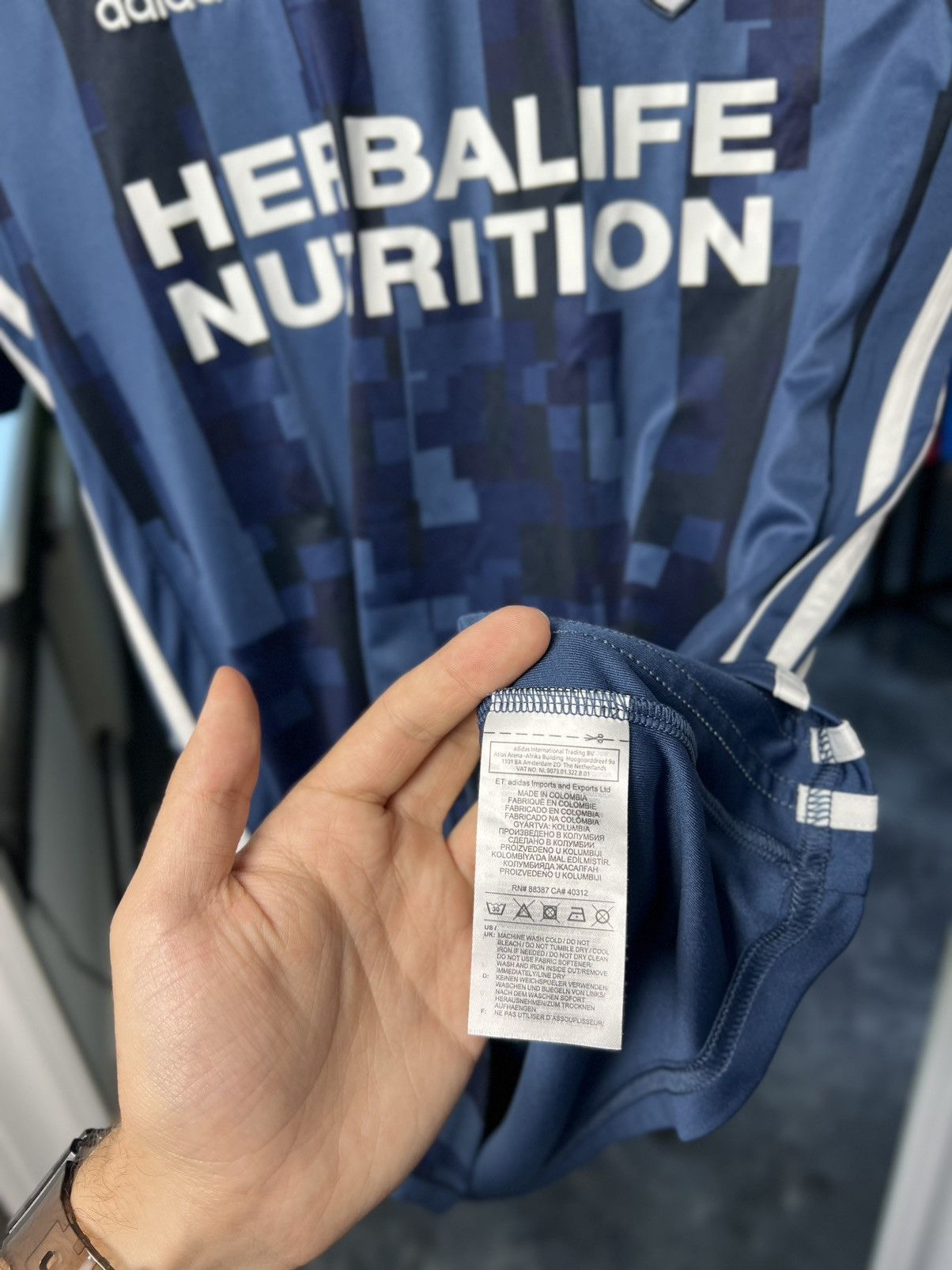 Adidas Adidas LA Galaxy M 2018 Away Shirt Herbalife Sponsor MLS Size US M / EU 48-50 / 2 - 13 Thumbnail