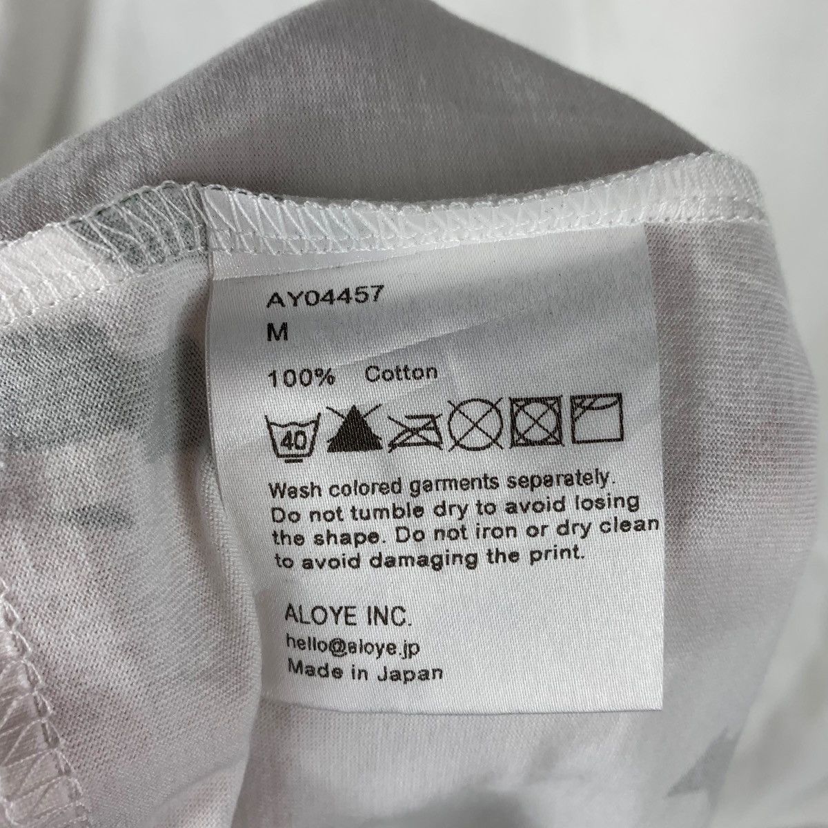 Japanese Brand ALOYE Japanese Design Wavy Dot Pocket Tee Shirt Size US M / EU 48-50 / 2 - 10 Thumbnail
