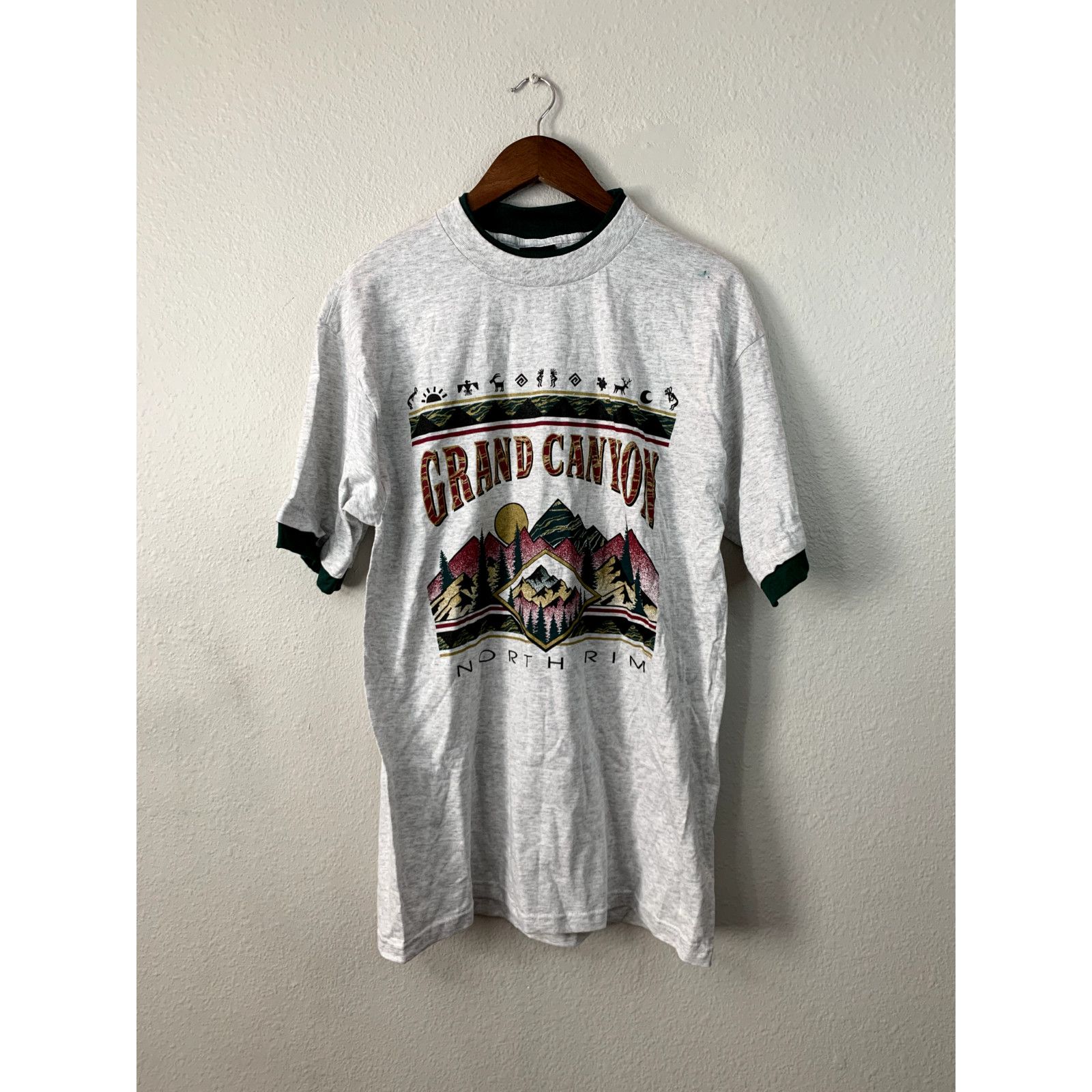 Signal Sport 1992 Grand Canyon North Rim MT. Rushmore SD Test Print Shirt Size US L / EU 52-54 / 3 - 1 Thumbnail
