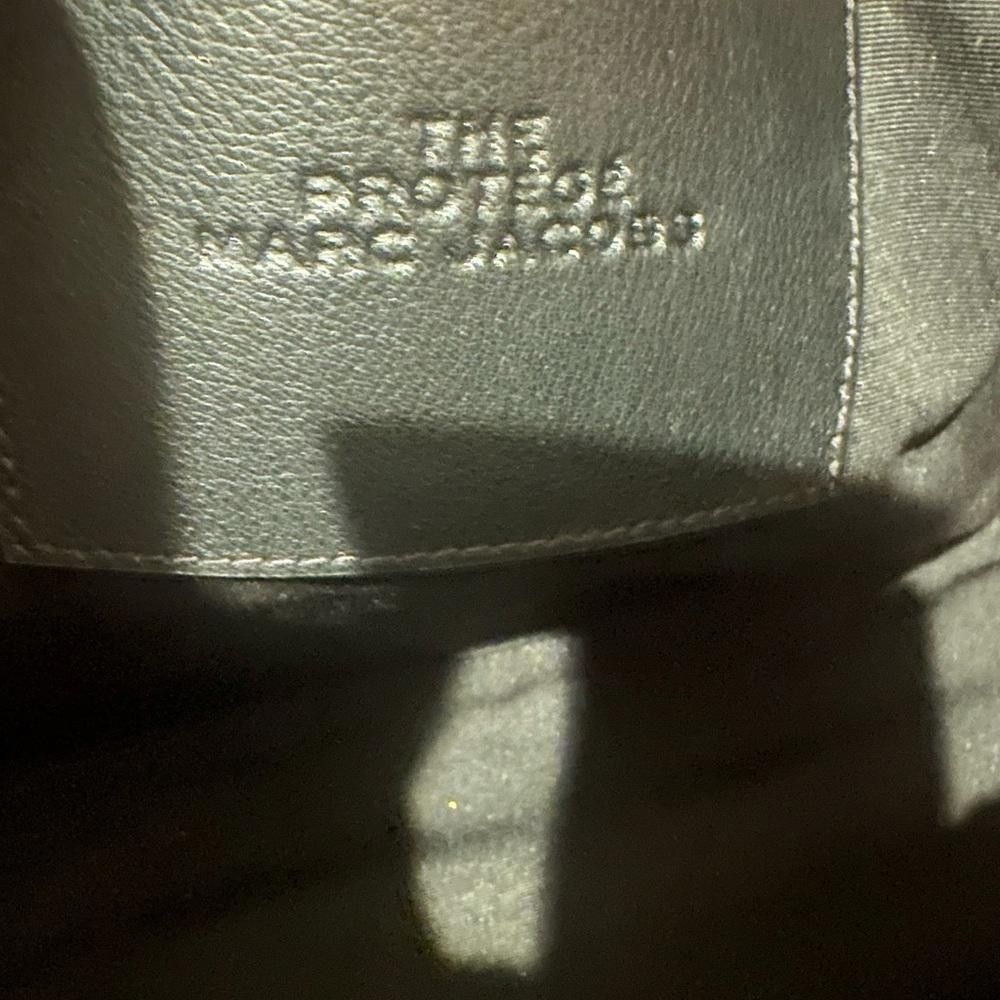 Marc Jacobs Marc Jacobs The Protege Black Leather Large Tote Laptop Bag Size ONE SIZE - 10 Thumbnail