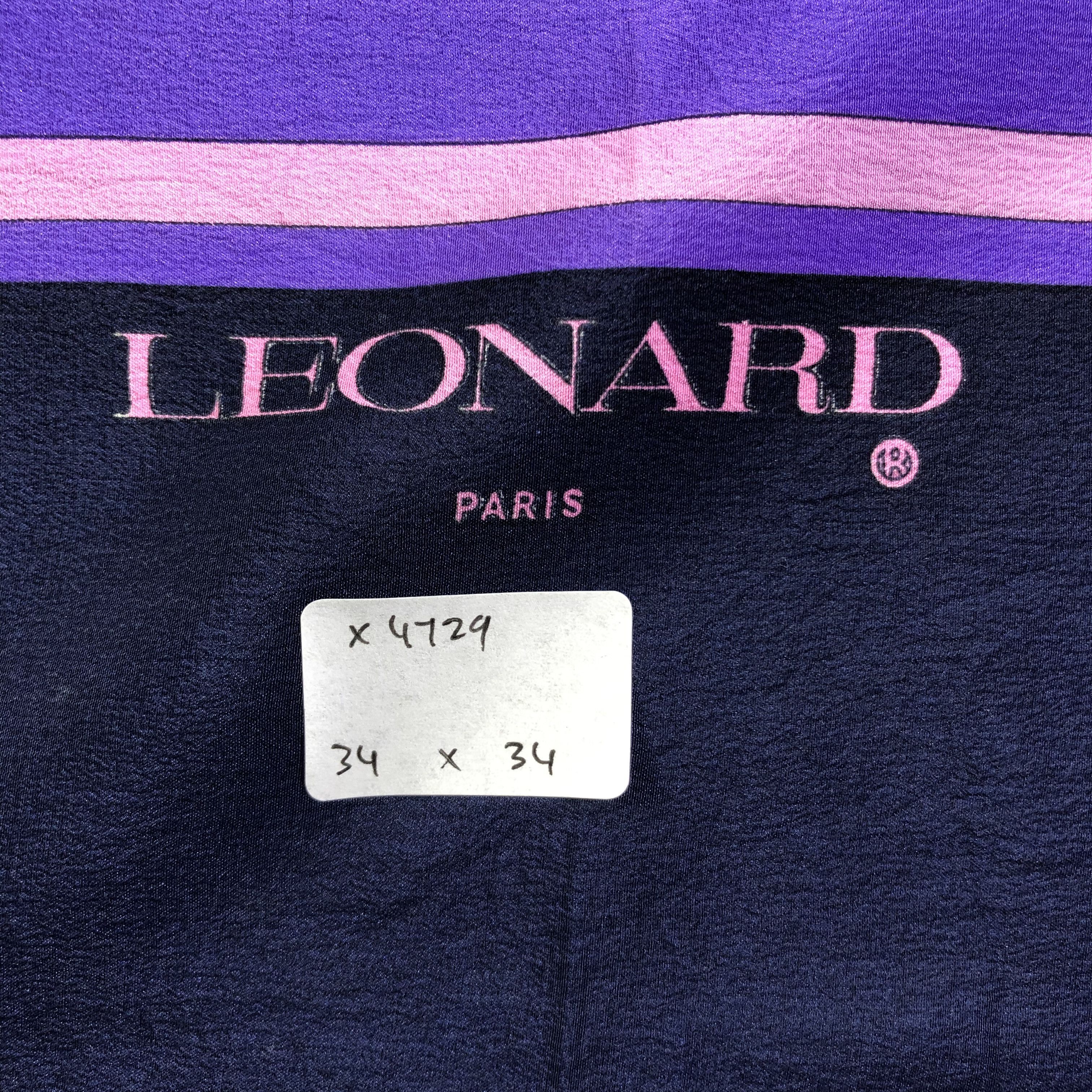 Vintage Vintage Leonard Silk Scarf Size ONE SIZE - 10 Thumbnail