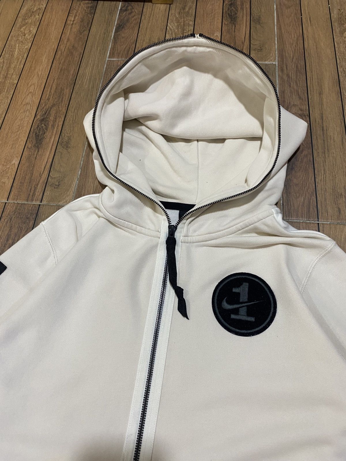 Nike NIKE Air Force 1 Tech Full Zip Hoodie Size US M / EU 48-50 / 2 - 5 Thumbnail