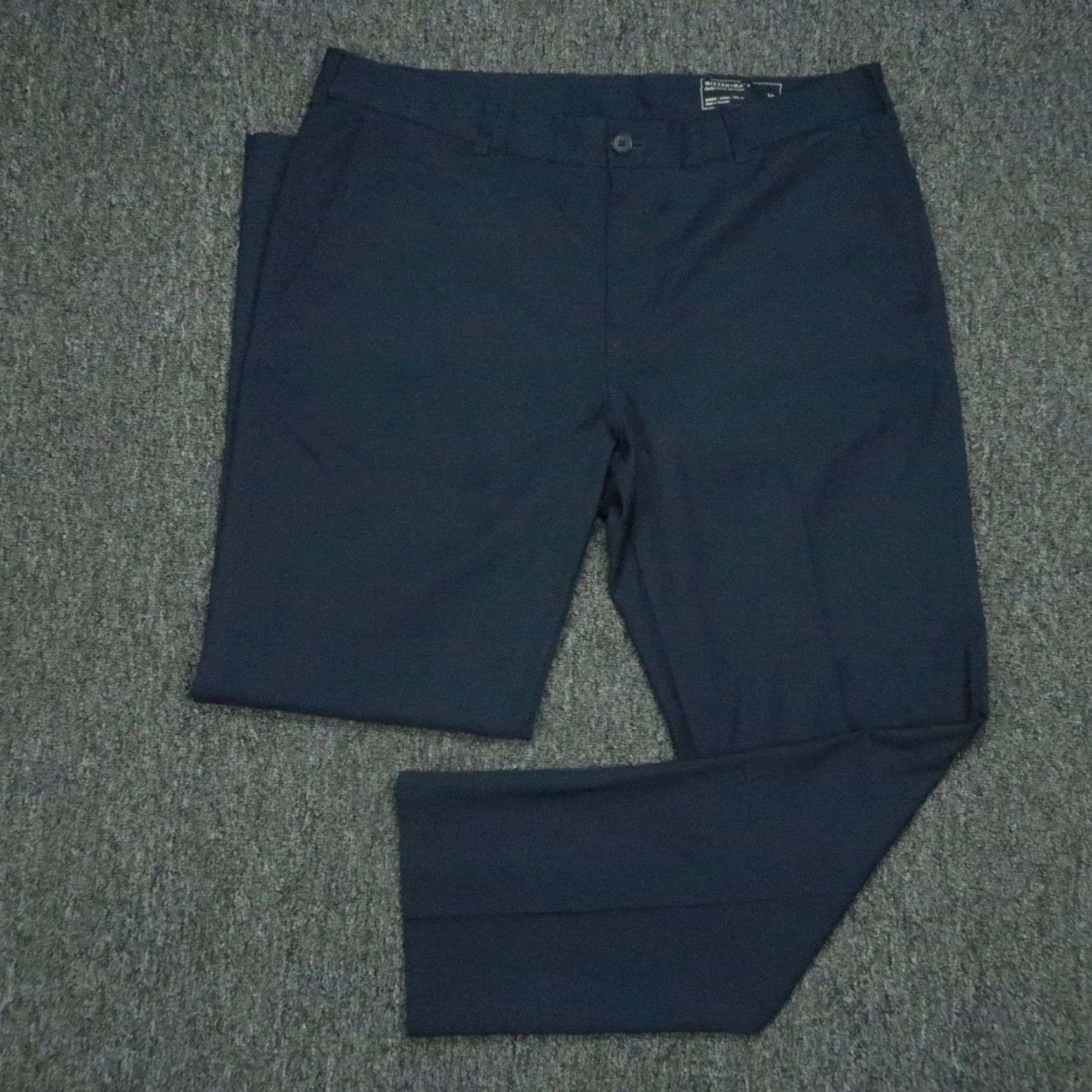 Mizzen+Main Mizzen + Main Pants Men 36x30 Blue Baron Athletic Tapered Chino Size US 36 / EU 52 - 2 Thumbnail
